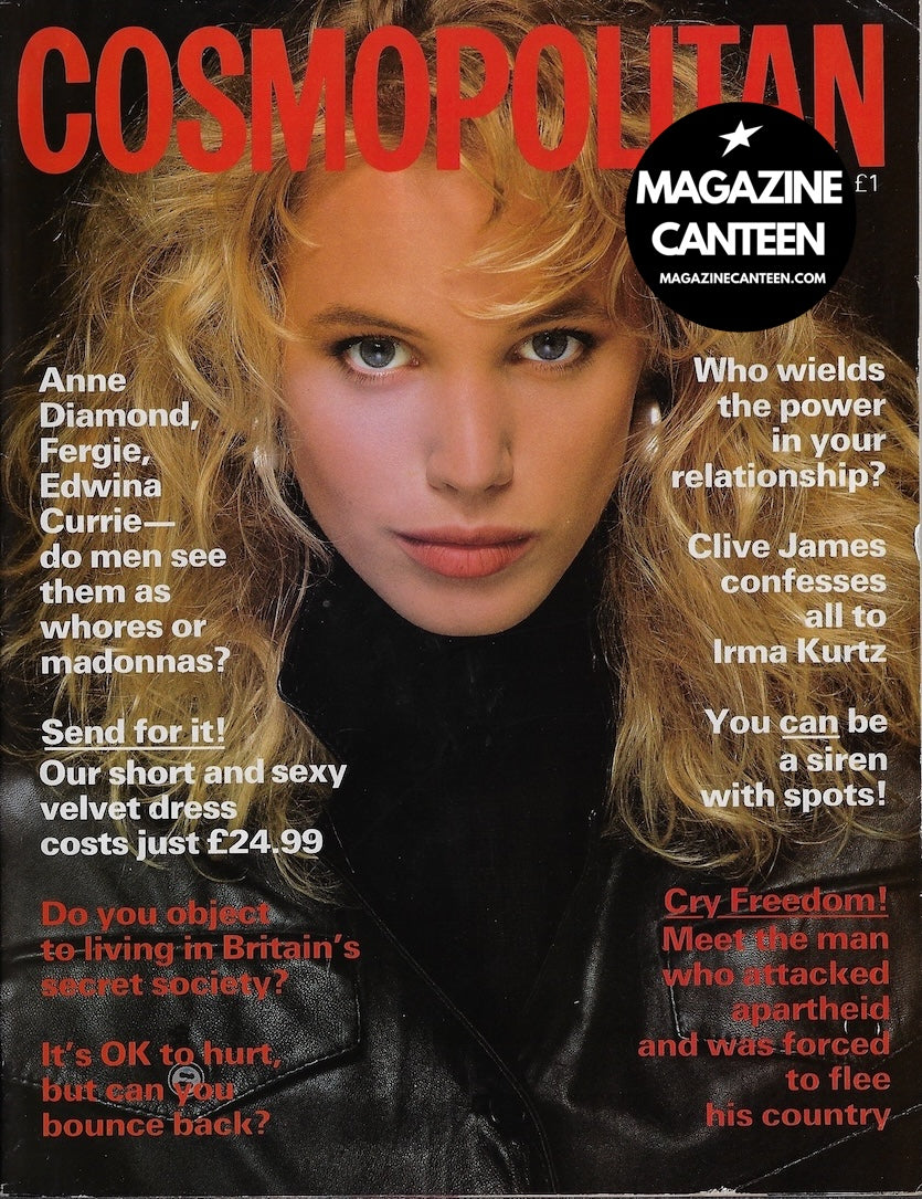 Cosmopolitan Magazine - Joanne Rhodes CLIVE JAMES Terry O'Neill