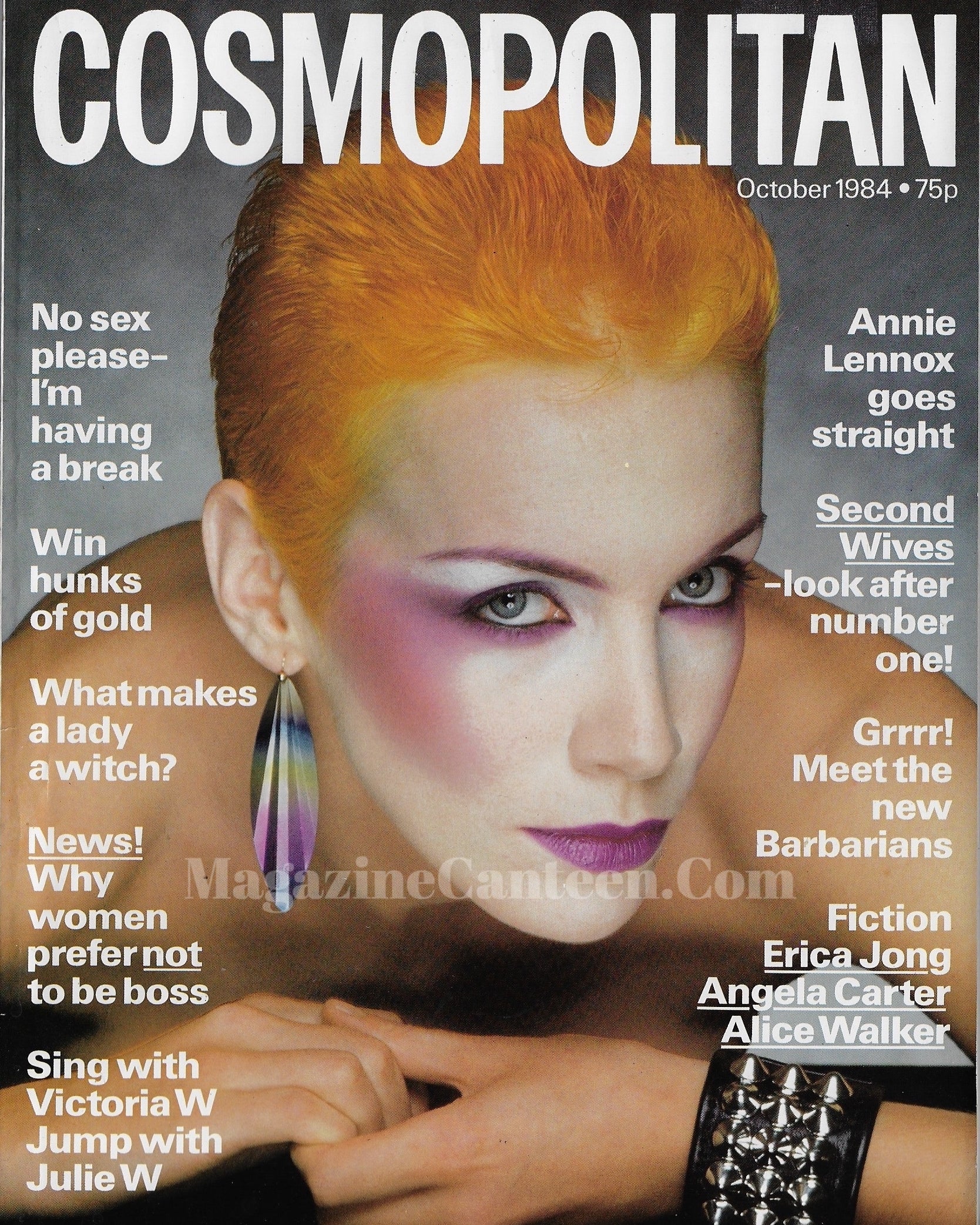 Cosmopolitan Magazine - Annie Lennox