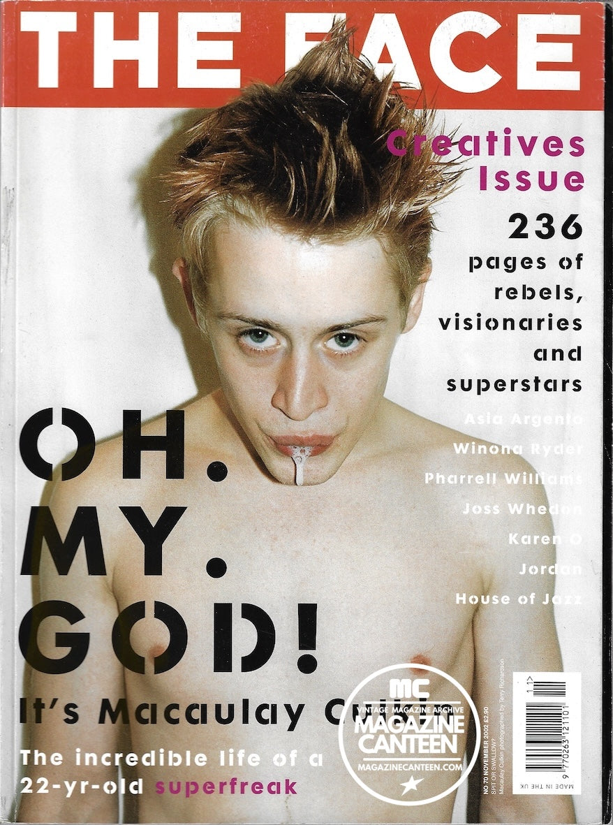 The Face Magazine 2002 - MACAULAY CULKIN Terry Richardson PHARRELL