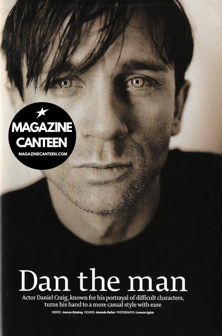 rare Esquire Magazine - DANIEL CRAIG Dan The Man