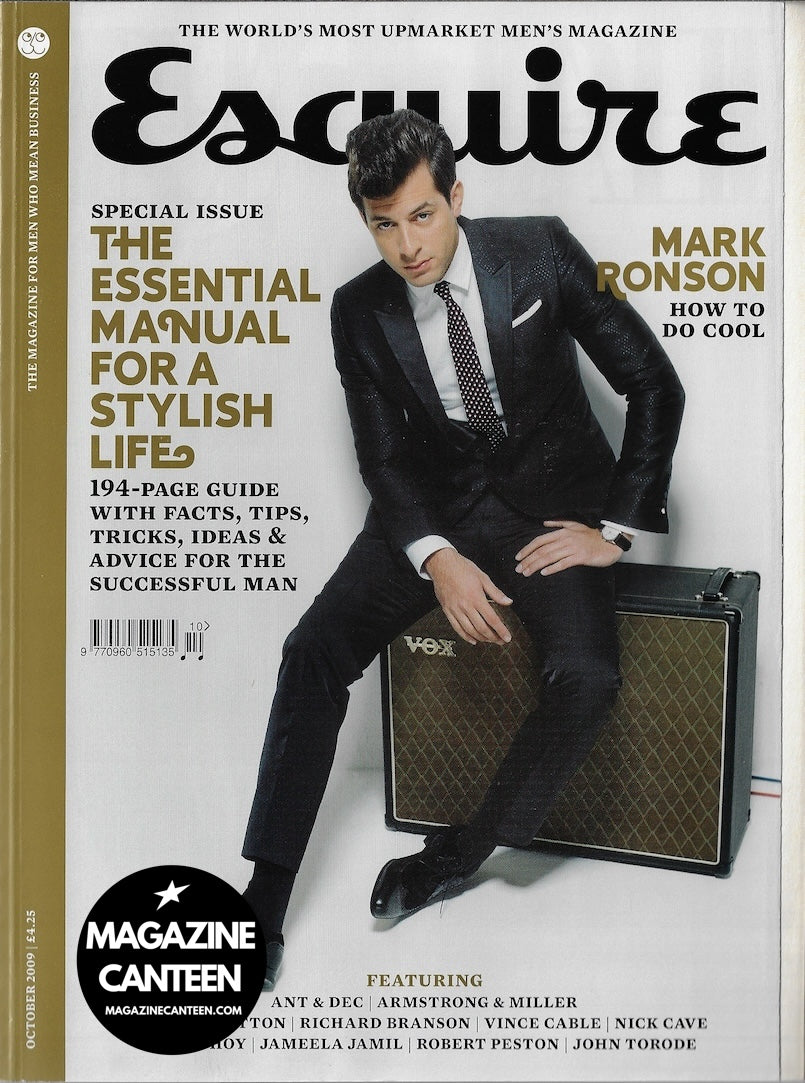 Esquire Magazine - Mark Ronson ANT & DEC Nick Cave
