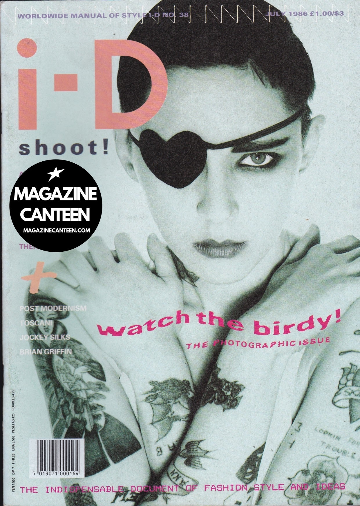 I-D Magazine 38 - Ann Scott JIMMY SOMERVILLE Klaus Kinki 1986