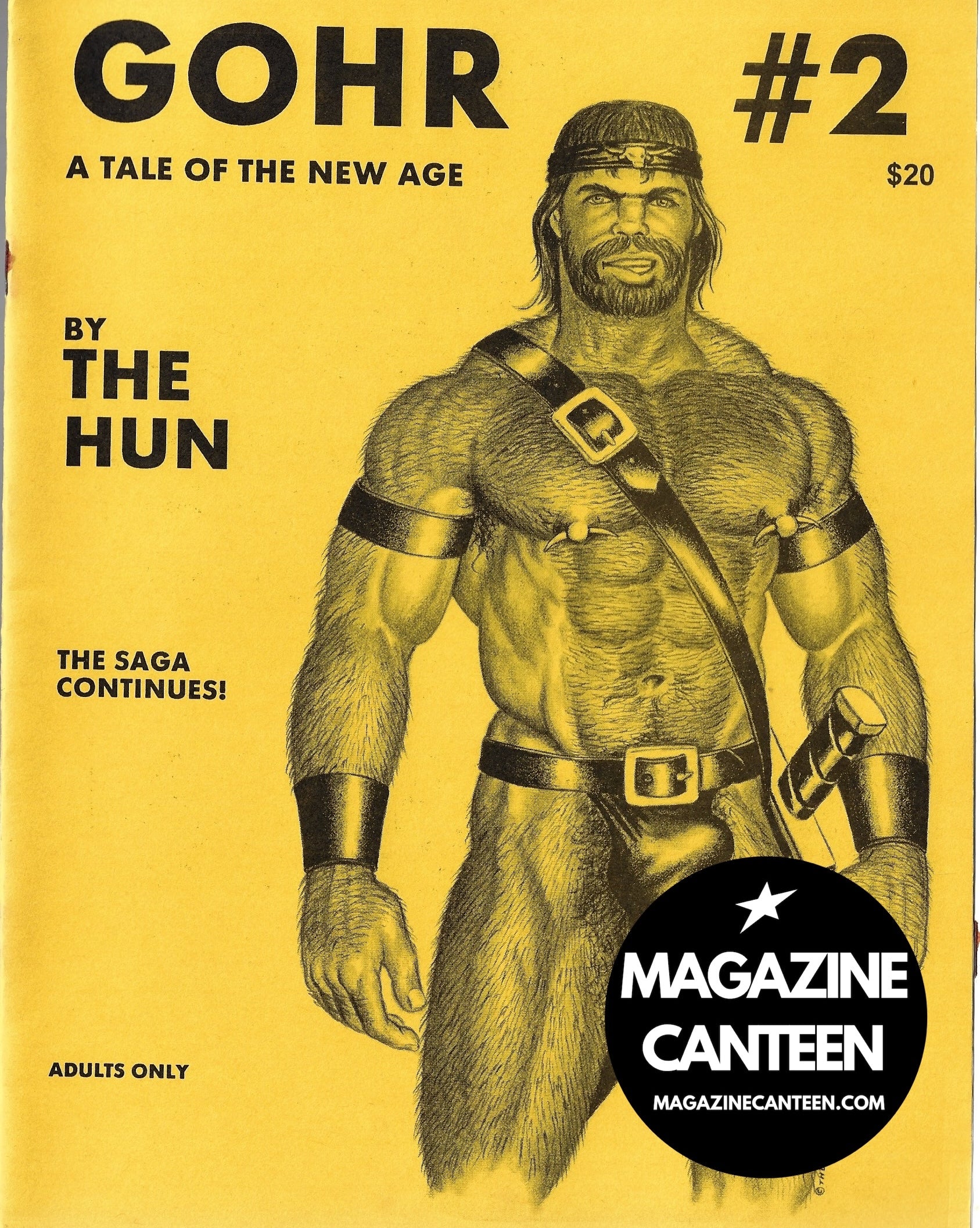 GOHR ( The Hun ) Nos 1 & 2 Bill Schmeling Magazine Gay 2001 2000