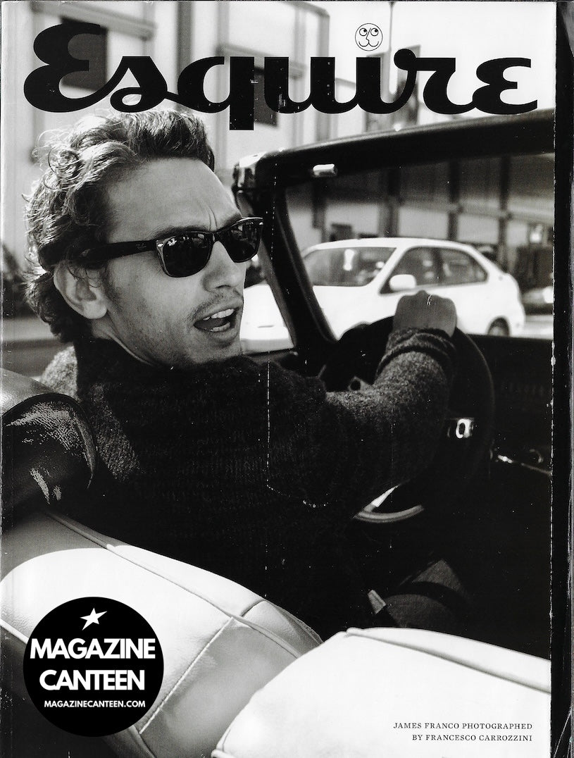 Esquire Magazine - JAMES FRANCO Ronnie Corbett SUBSCRIBER