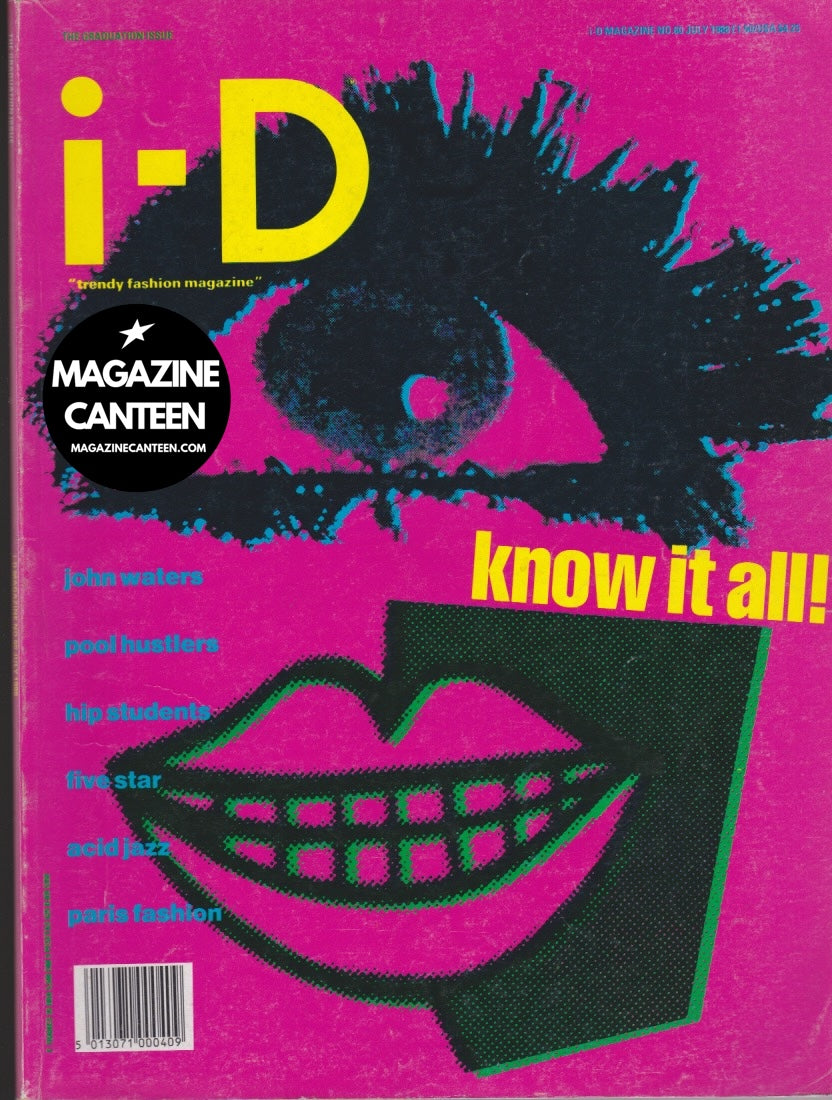 I-D Magazine 60 - The Graduation Issue Five Star 1988