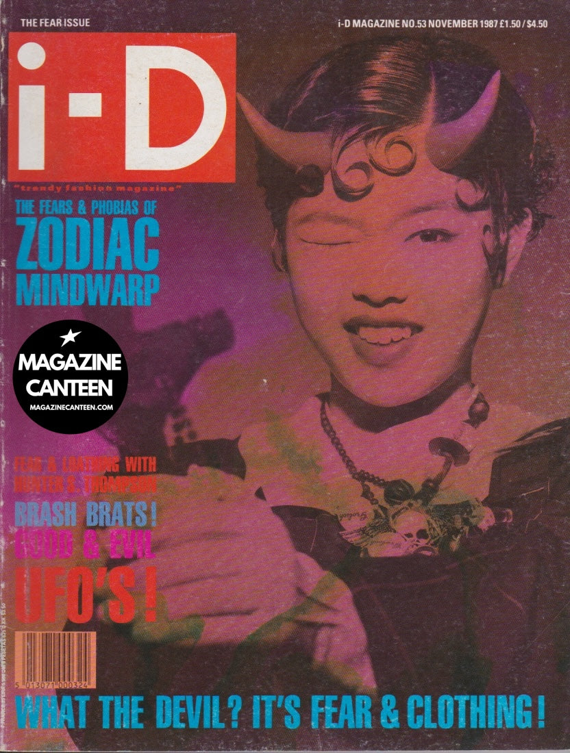 I-D Magazine 53 - Mariko Zodiac Mindwarp David Sylvian 1987