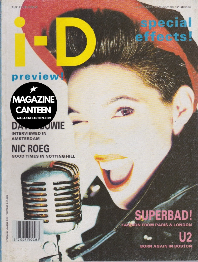 I-D Magazine 49 - Elizabeth Westwood David Bowie Robbie Coltrane 1987