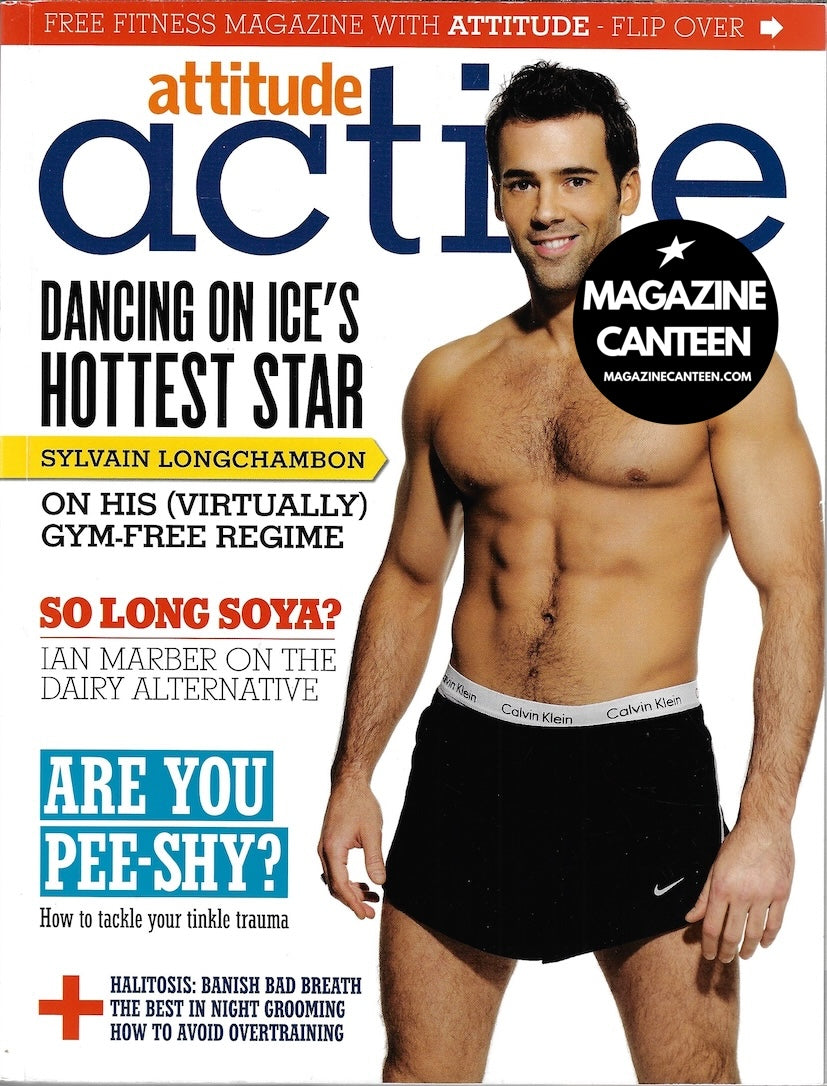 Attitude Magazine - SYLVAIN LONGCHAMBON Fitness Feature SHIRTLESS
