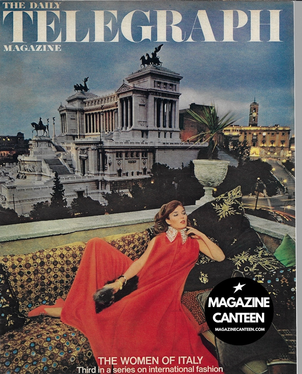 The Telegraph Magazine - Talitha Getty HENRY MOORE Benedetta Barzini