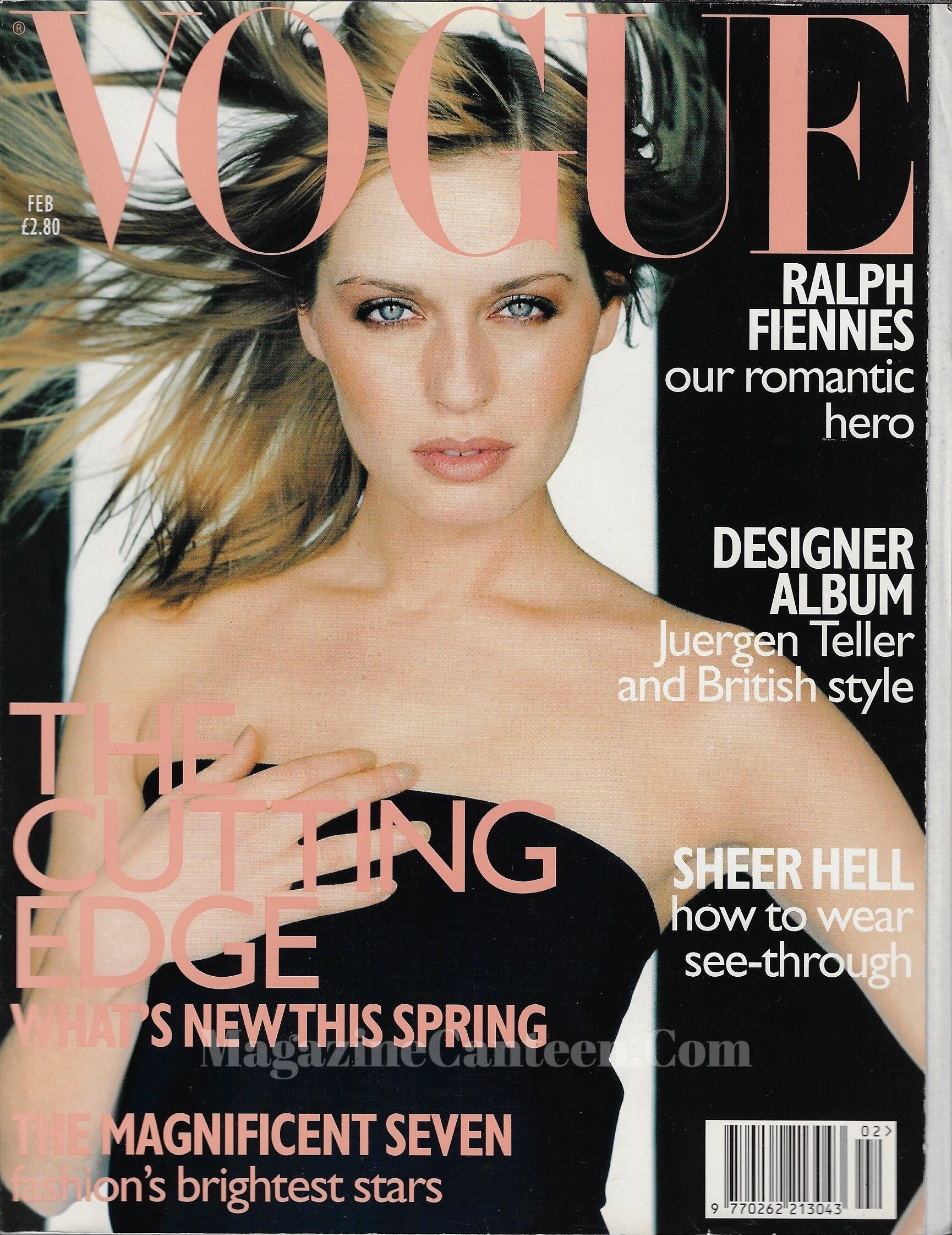 ralph fiennes Vogue Magazine February 1997 - Annie Morton