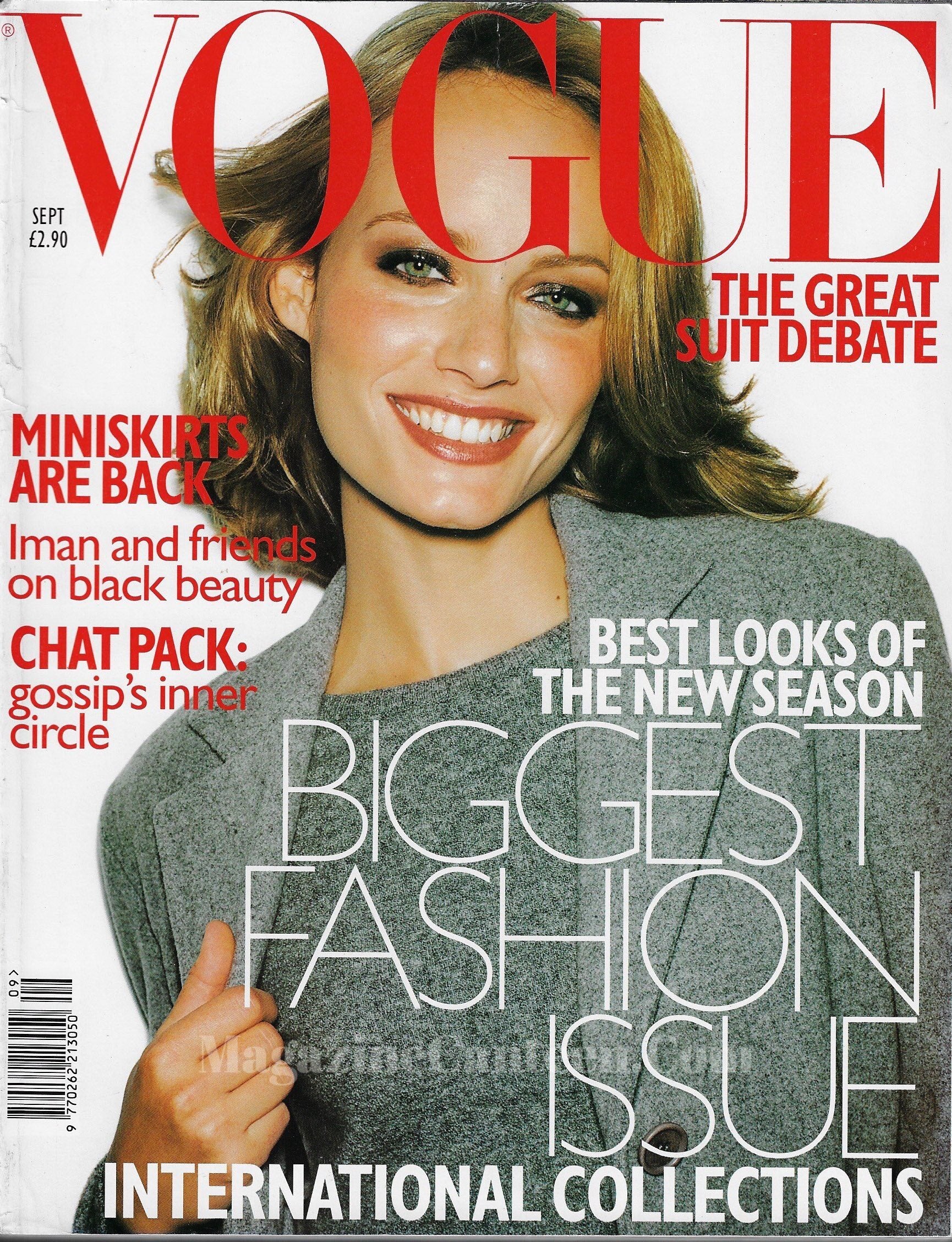 Vogue Magazine September 1997 - Amber Valletta