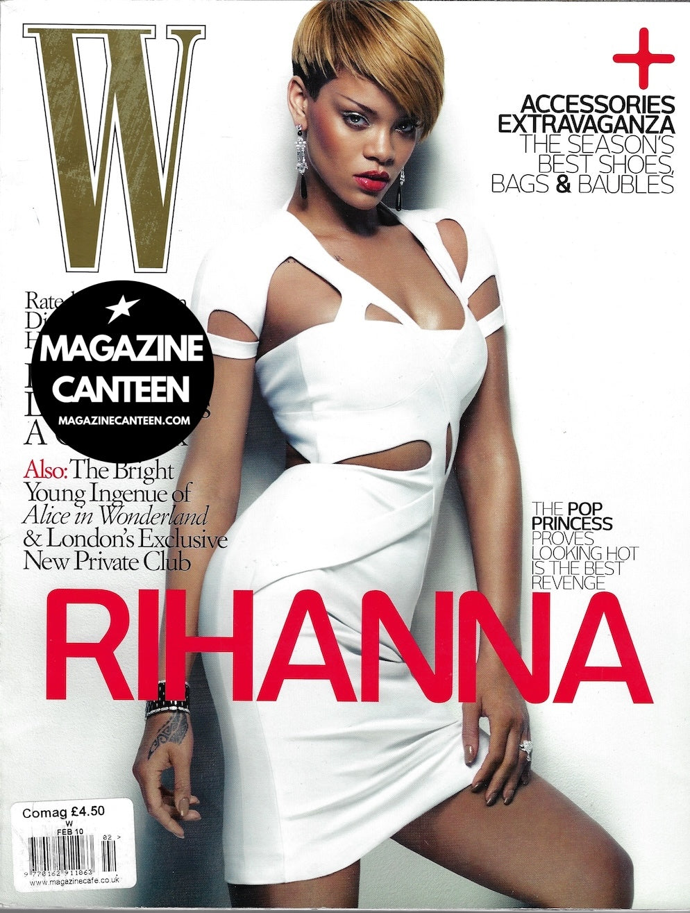 W Magazine - RIHANNA Raquel Zimmermann 2010