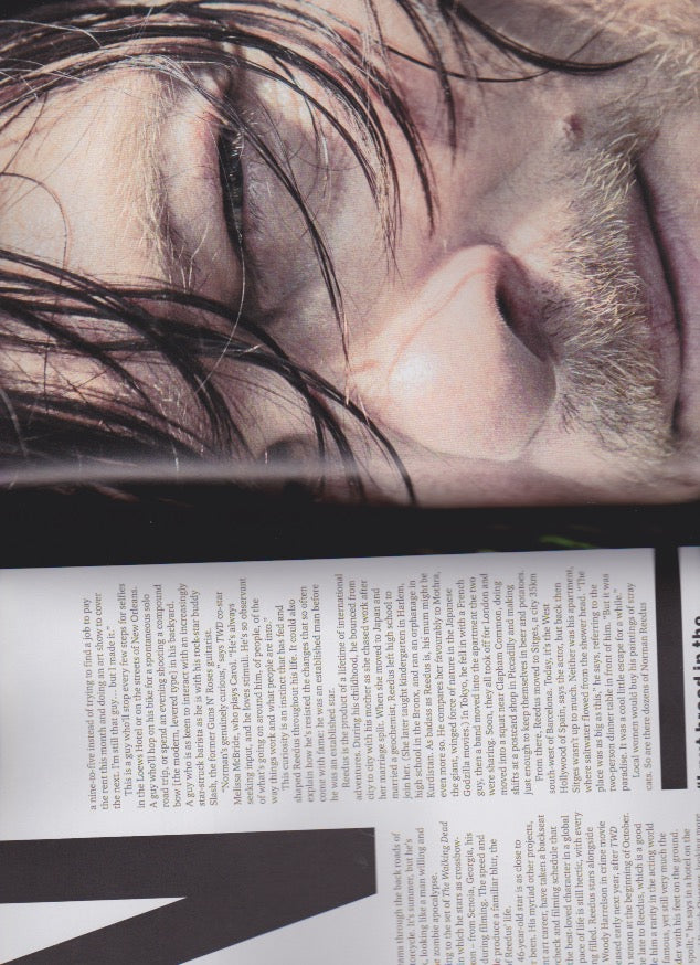 Red Bulletin Magazine - Norman Reedus The Walking dead