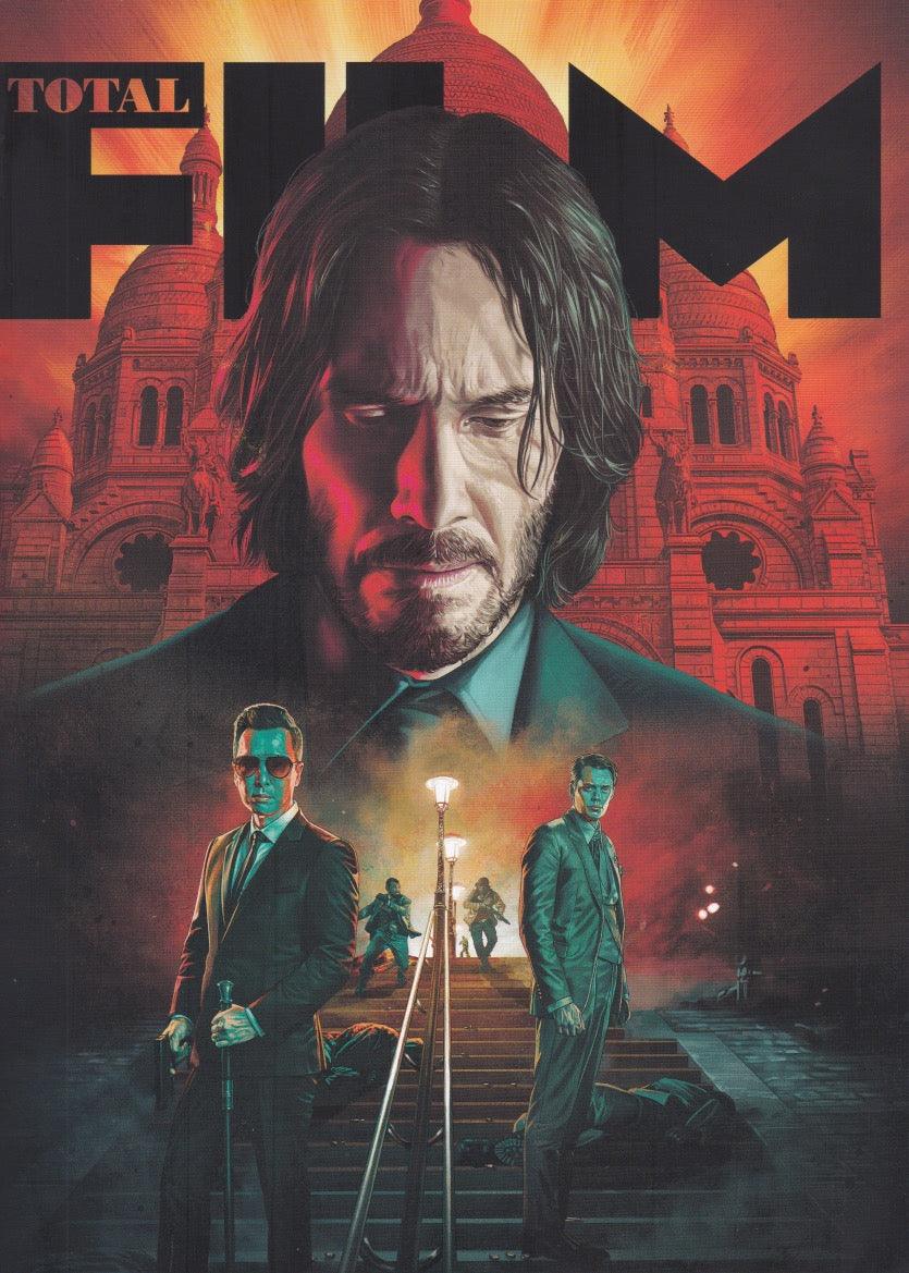 Total Film Magazine - John Wick Keanu Reeves - magazine canteen