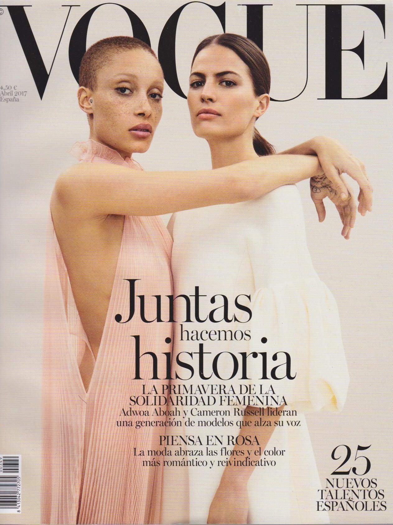 Vogue USA Magazine January 1998 - THE SPICE GIRLS Oasis