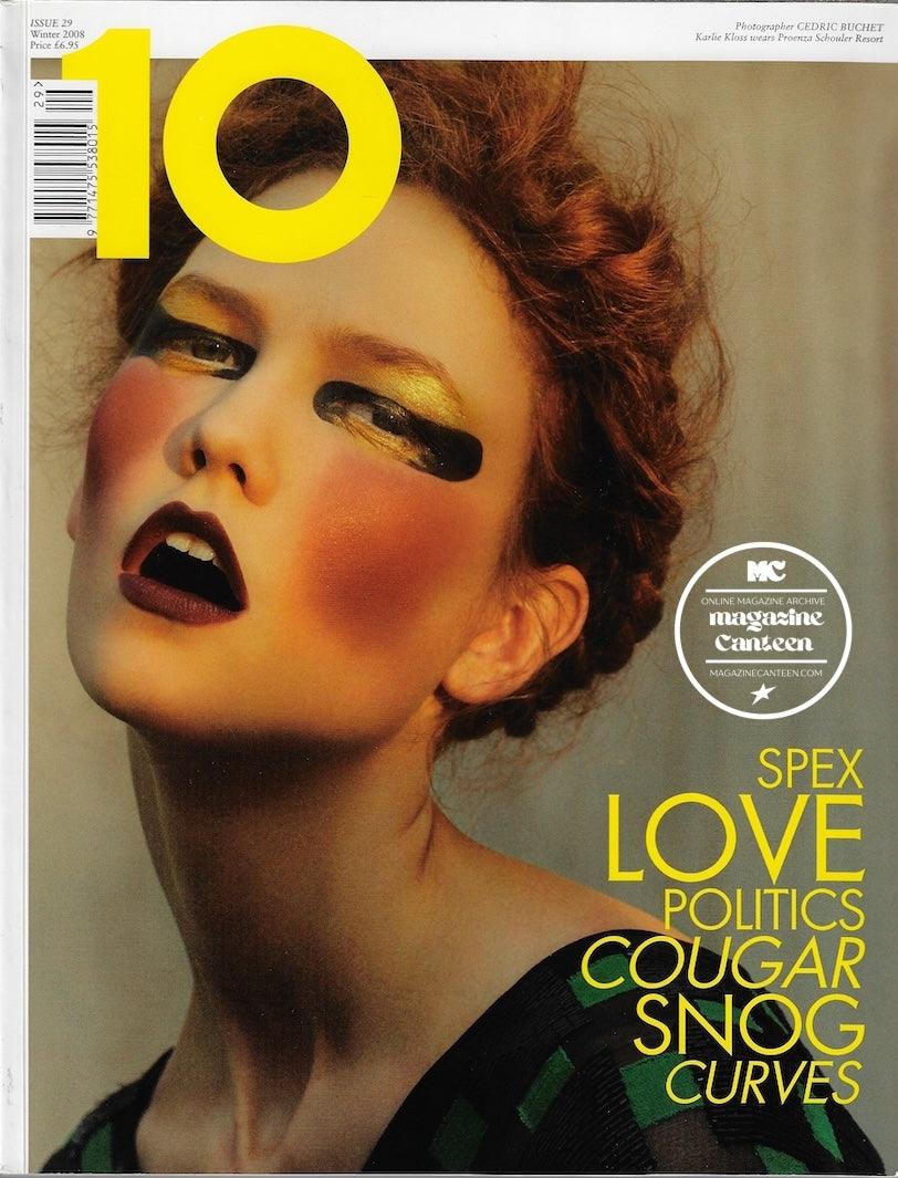 10 Magazine 29 - Karlie Kloss Cedric Buchet – magazine canteen