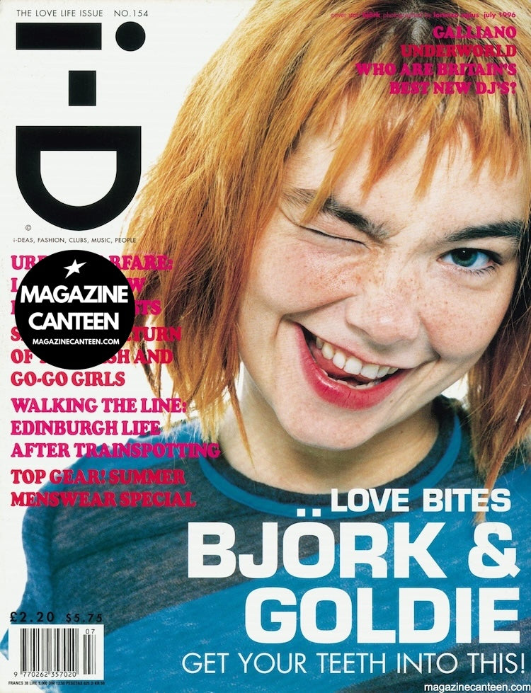 I-D Magazine 154 - BJORK Goldie STEVEN KLEIN 1996