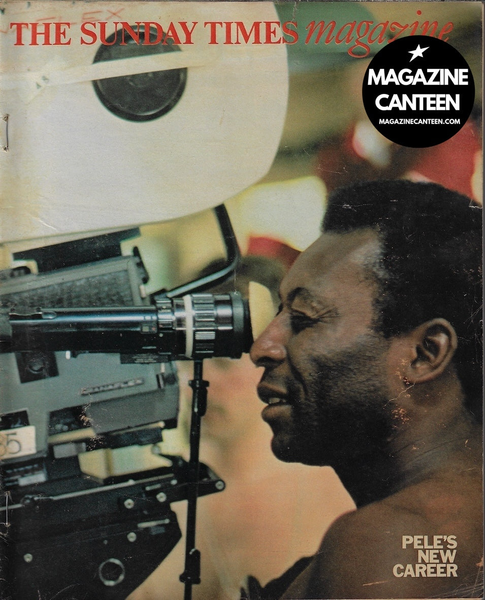 The Sunday Times Magazine - Footballer PELE Peter Knapp SYLVESTER STALLONE