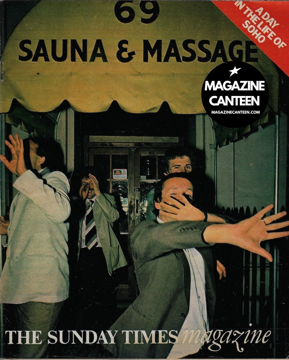 The Sunday Times Magazine - WILLIAM KLEIN London Soho 24 HOURS 1980