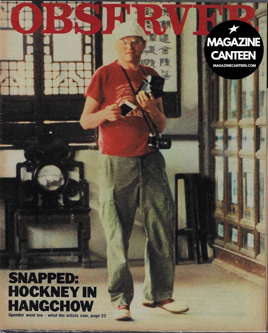 The Observer Magazine - David Hockney A