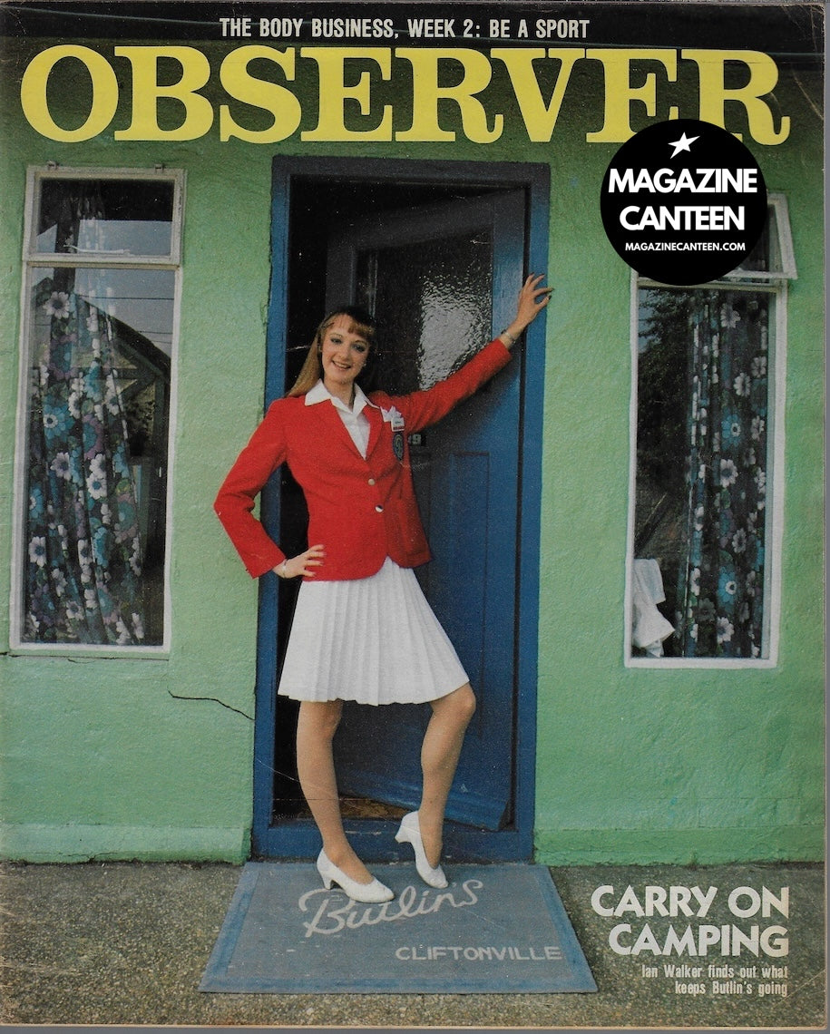 The Observer Magazine - BUTLINS Penelope Mortimer – magazine canteen