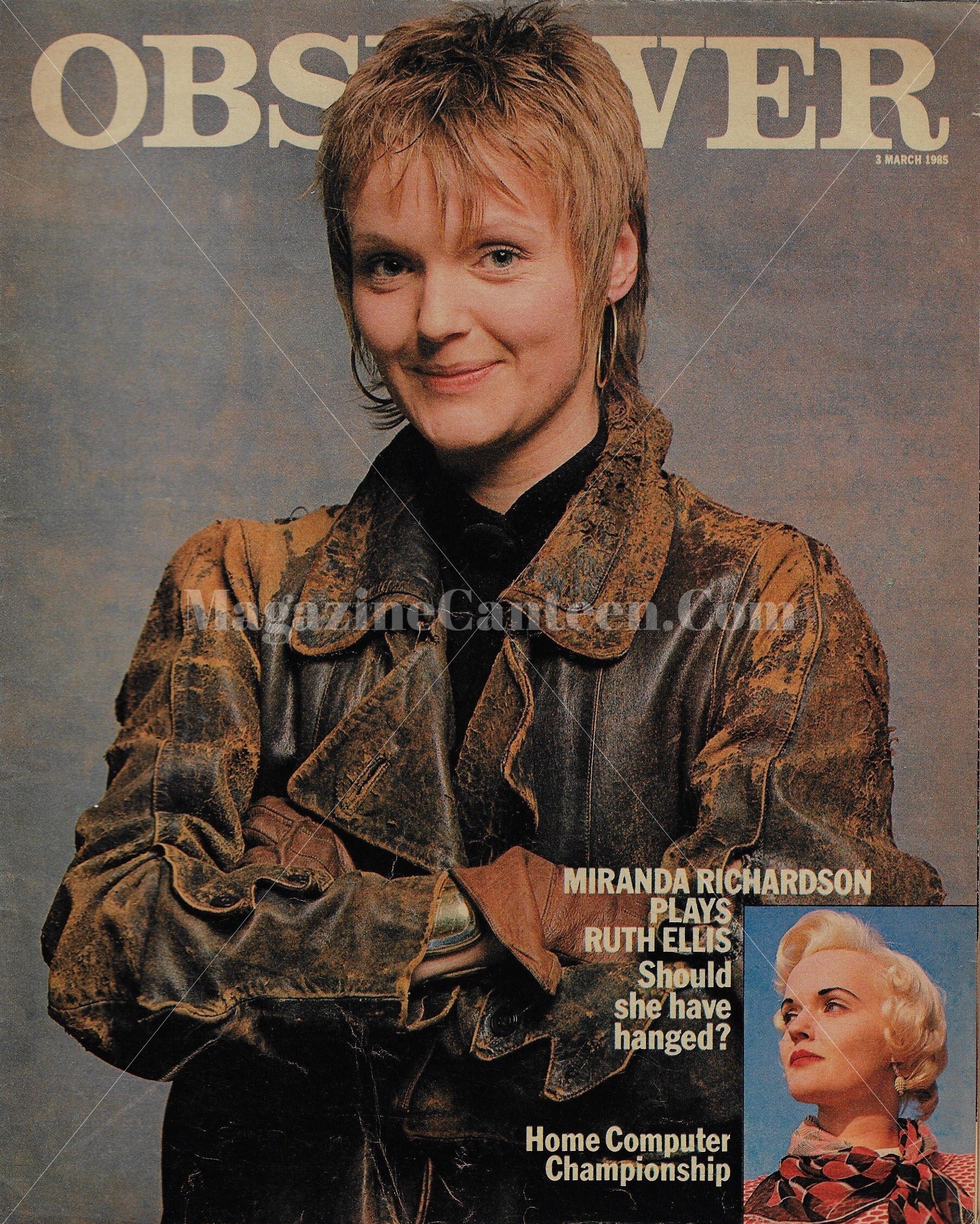 The Observer Magazine - Miranda Richardson