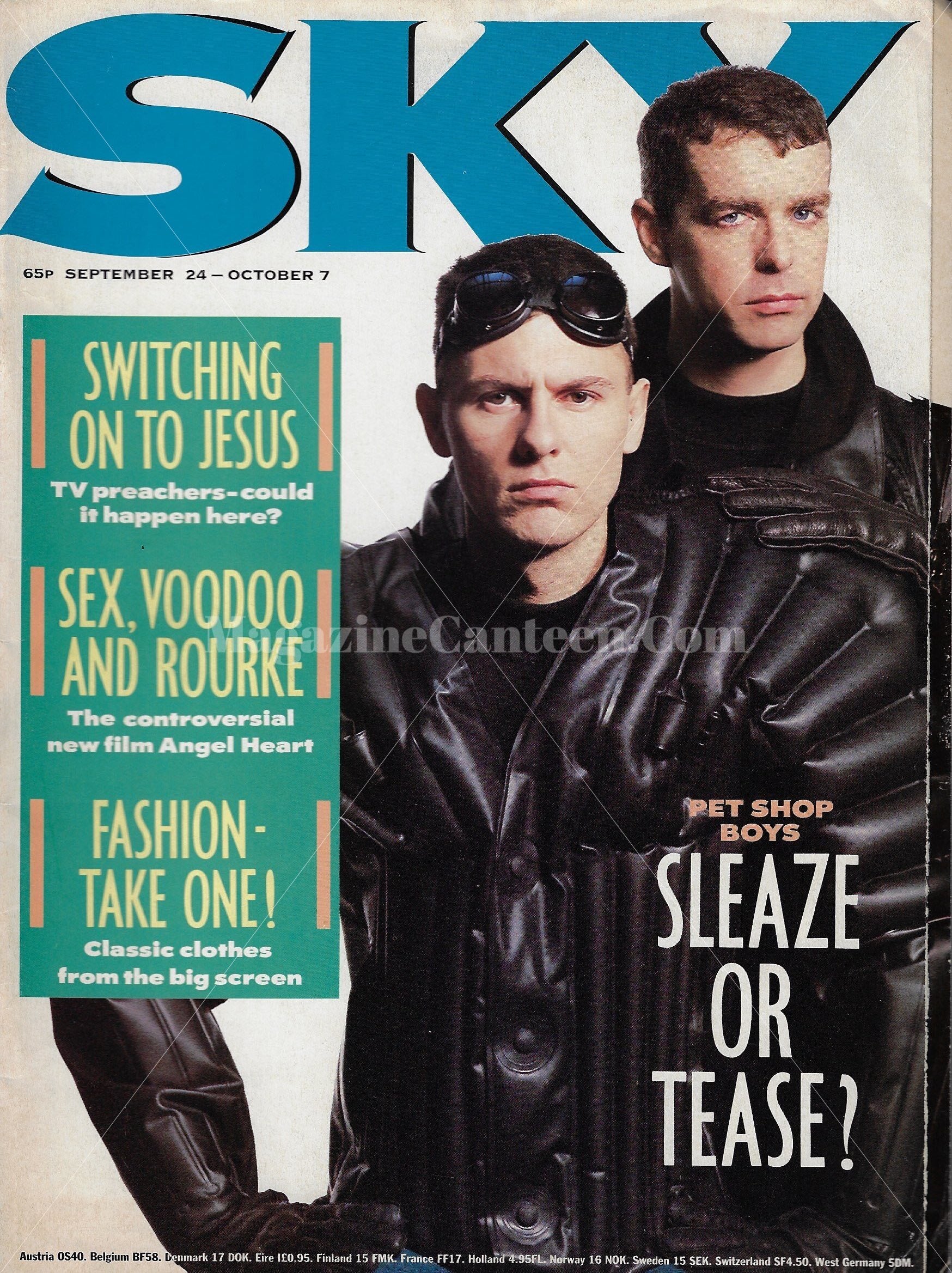 Sky Magazine - The Pet Shop Boys – magazine canteen