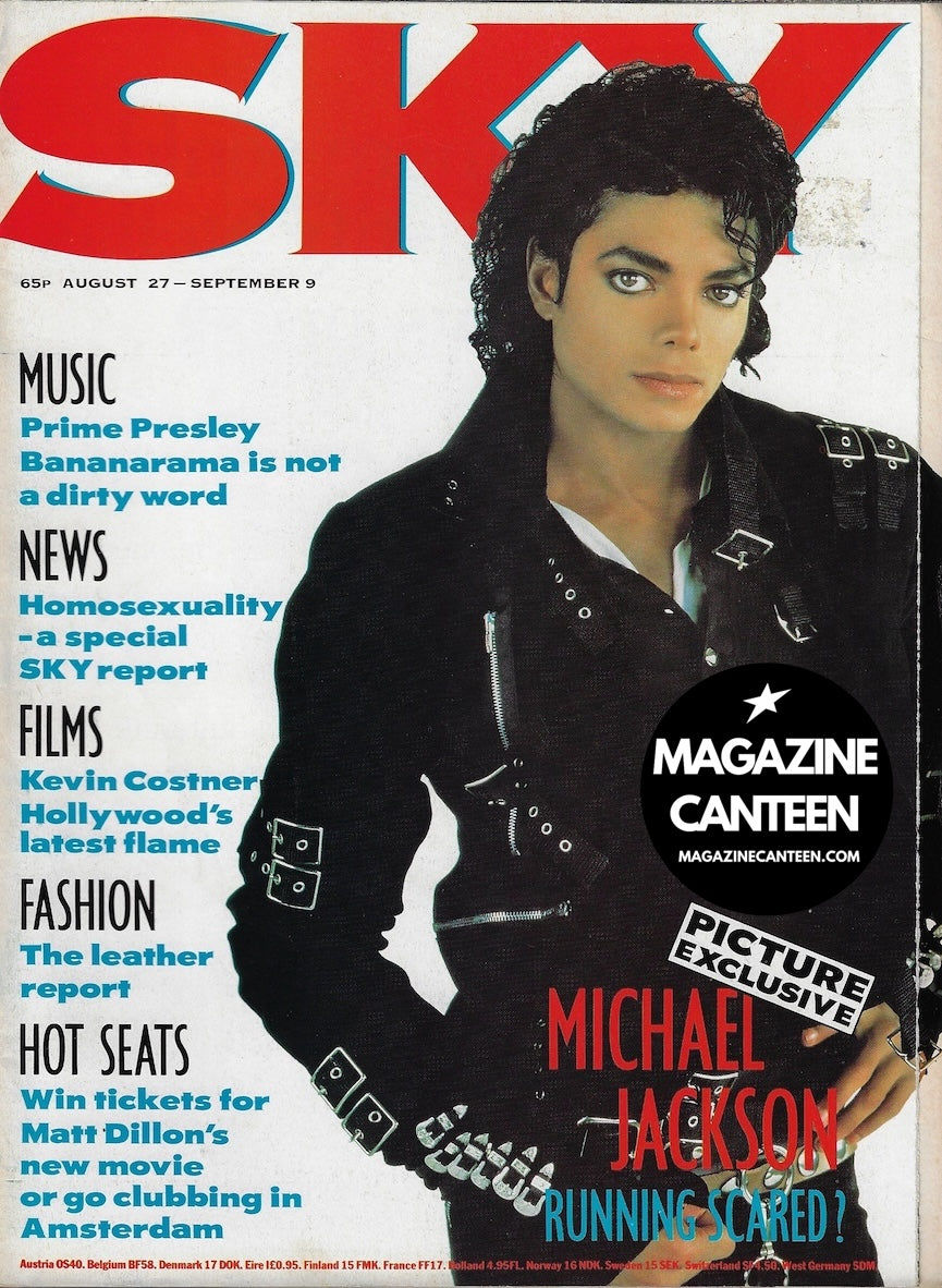 Sky Magazine - Michael Jackson MATT DILLON Bananarama