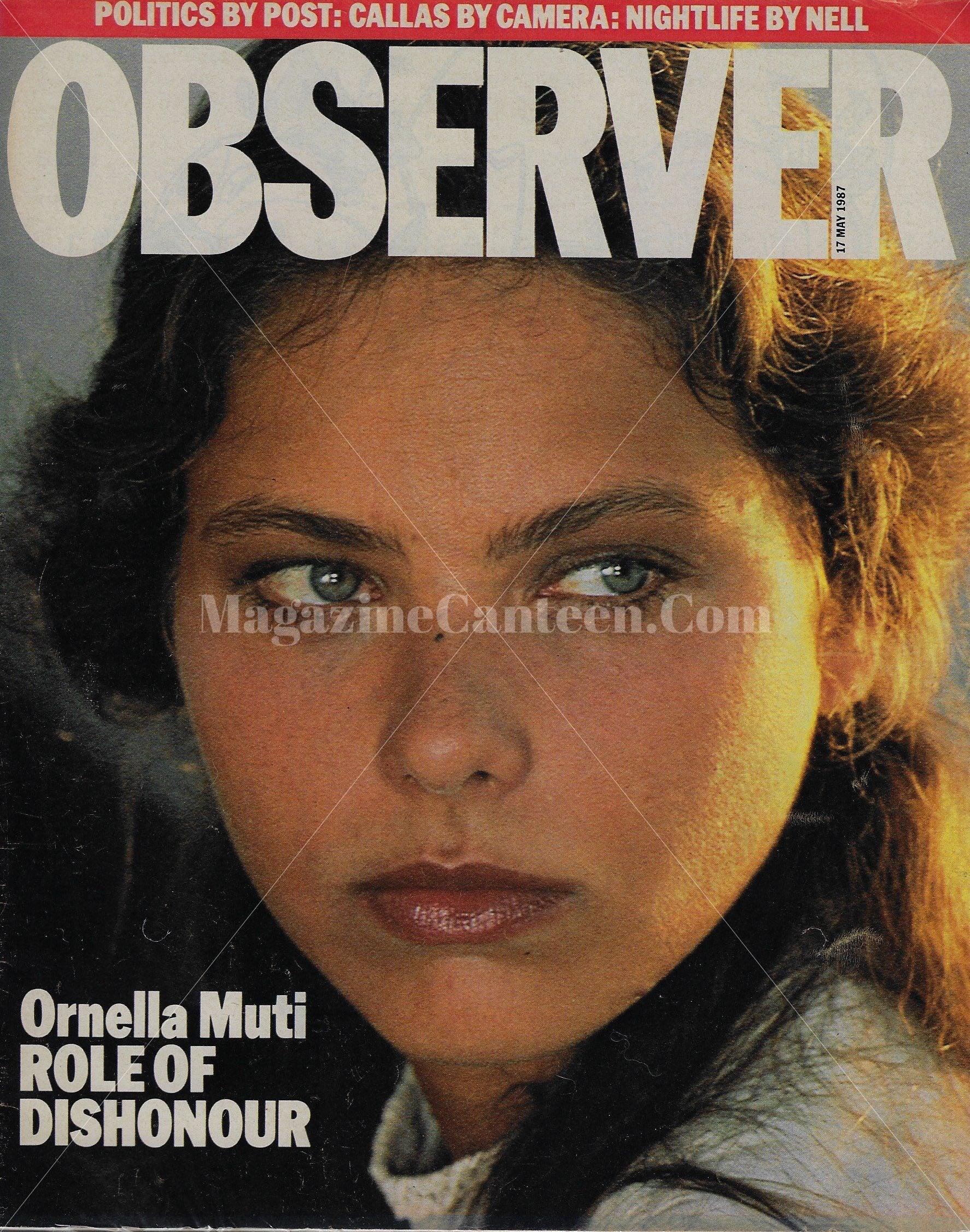 The Observer Magazine - Ornella Muti