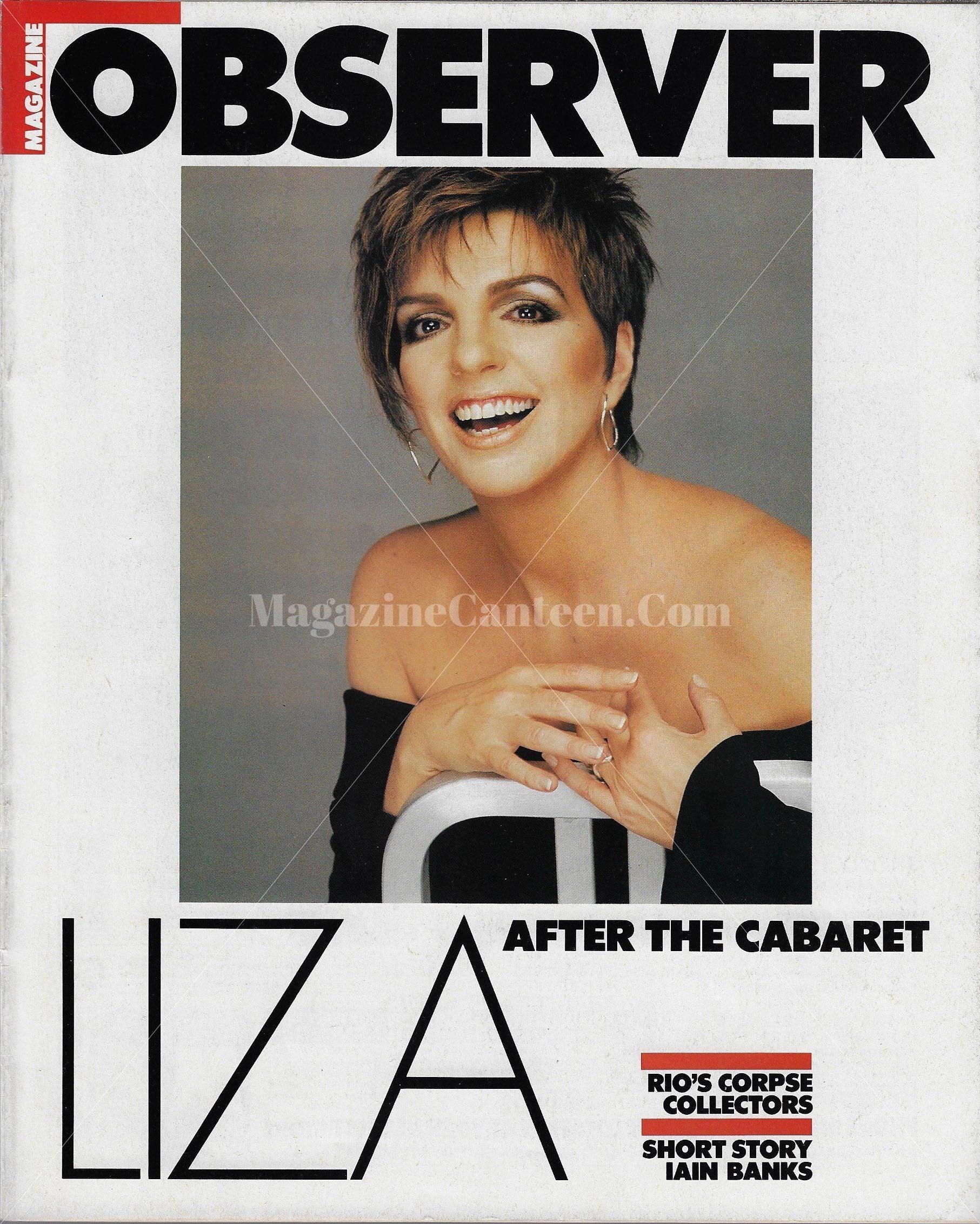 The Observer Magazine - Liza Minnelli