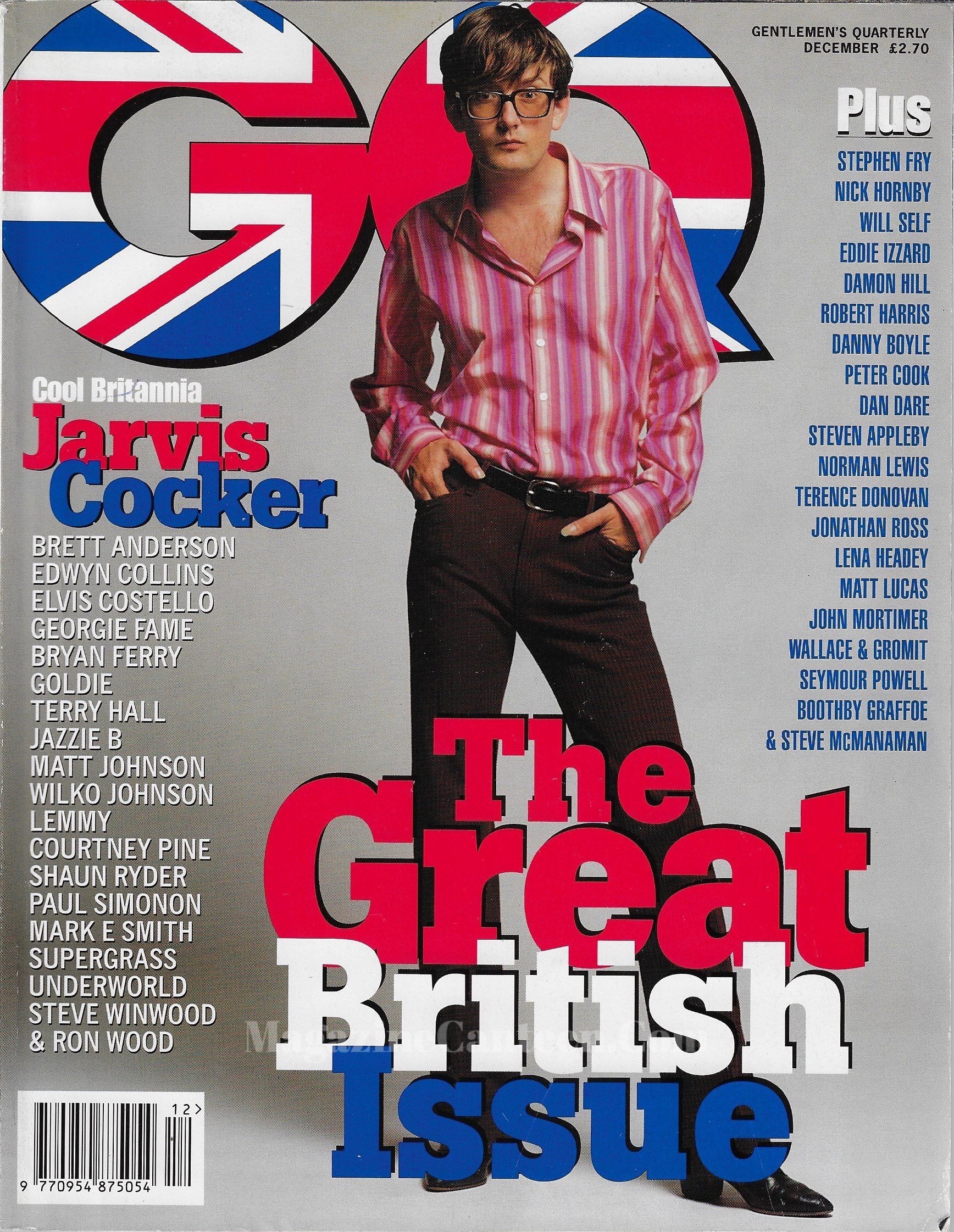 GQ Magazine December 1996 - Jarvis Cocker