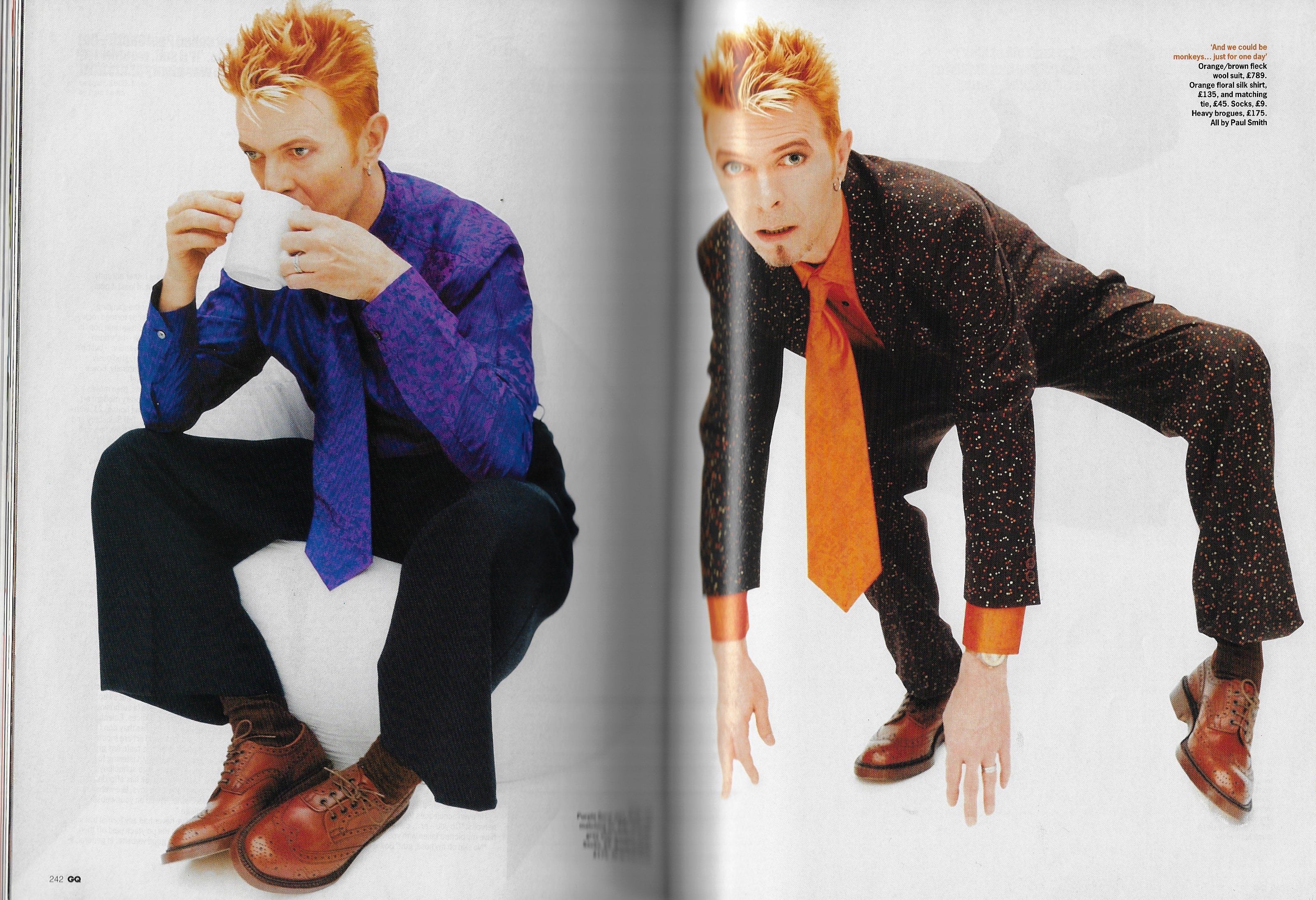 GQ MAGAZINE DAVID BOWIE