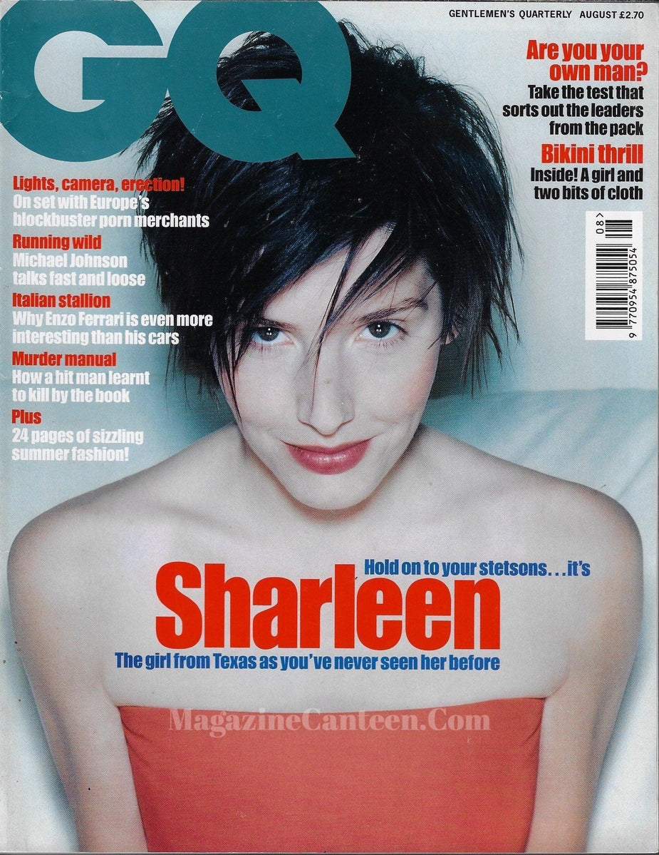 GQ Magazine August 1997 - Sharleen Spiteri – magazine canteen