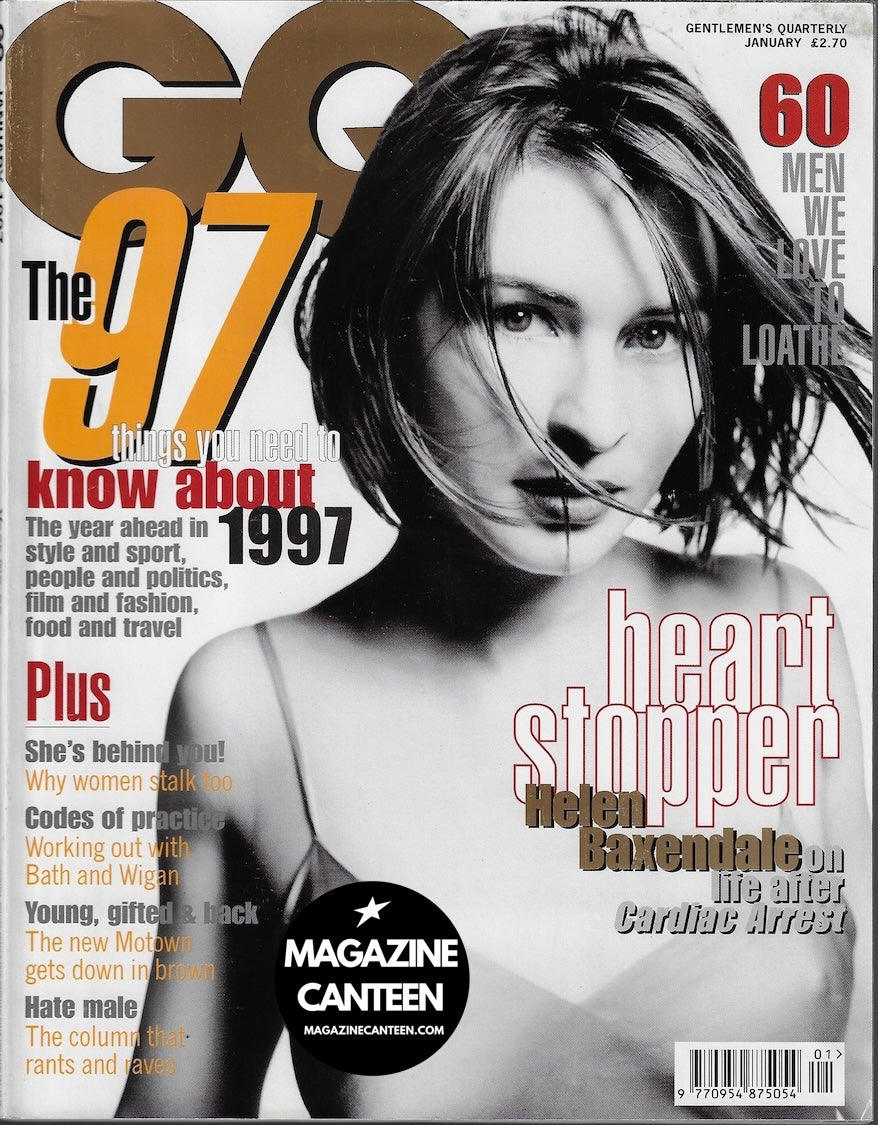 GQ Magazine January 1997 - Helen Baxendale