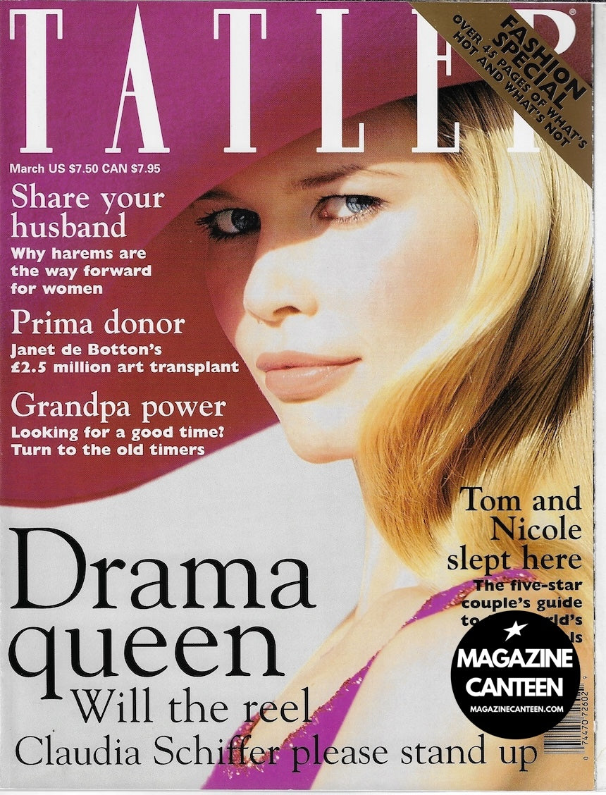 Tatler Magazine - CLAUDIA SCHIFFER 