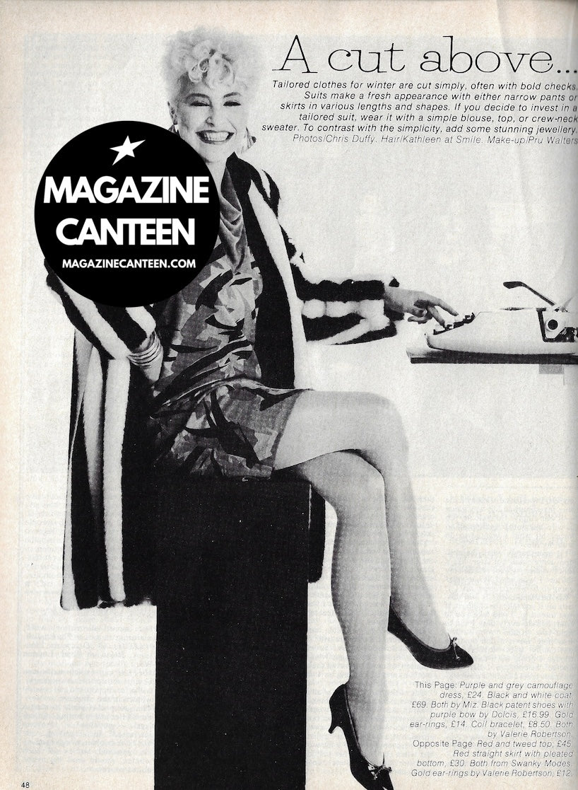 19 Magazine - AMANDA DONOHOE A Cut Above RARE MODELLING ADAM ANT YOUNG