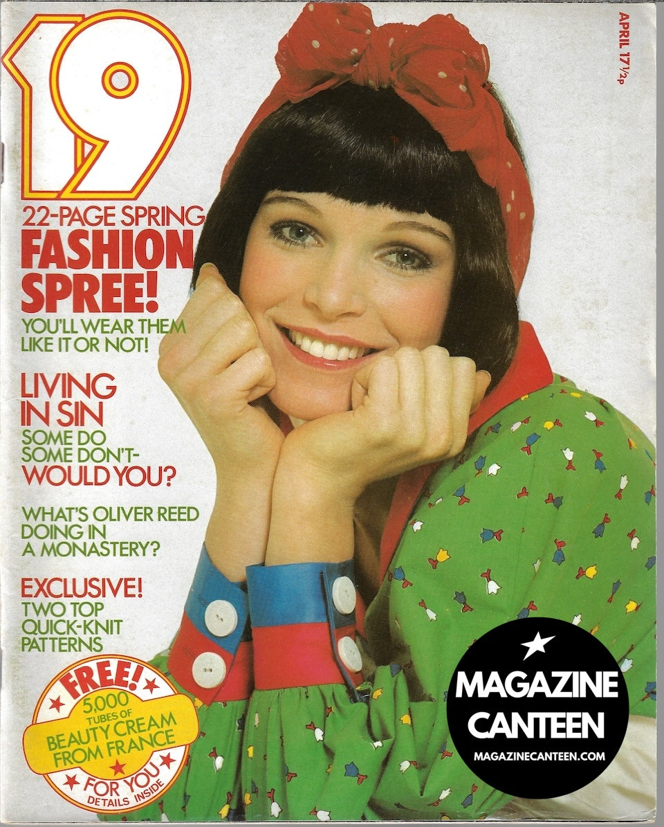 19 Magazine - Karl Stoecker MICHAEL CAINE Oliver Reed PATRICK HUNT