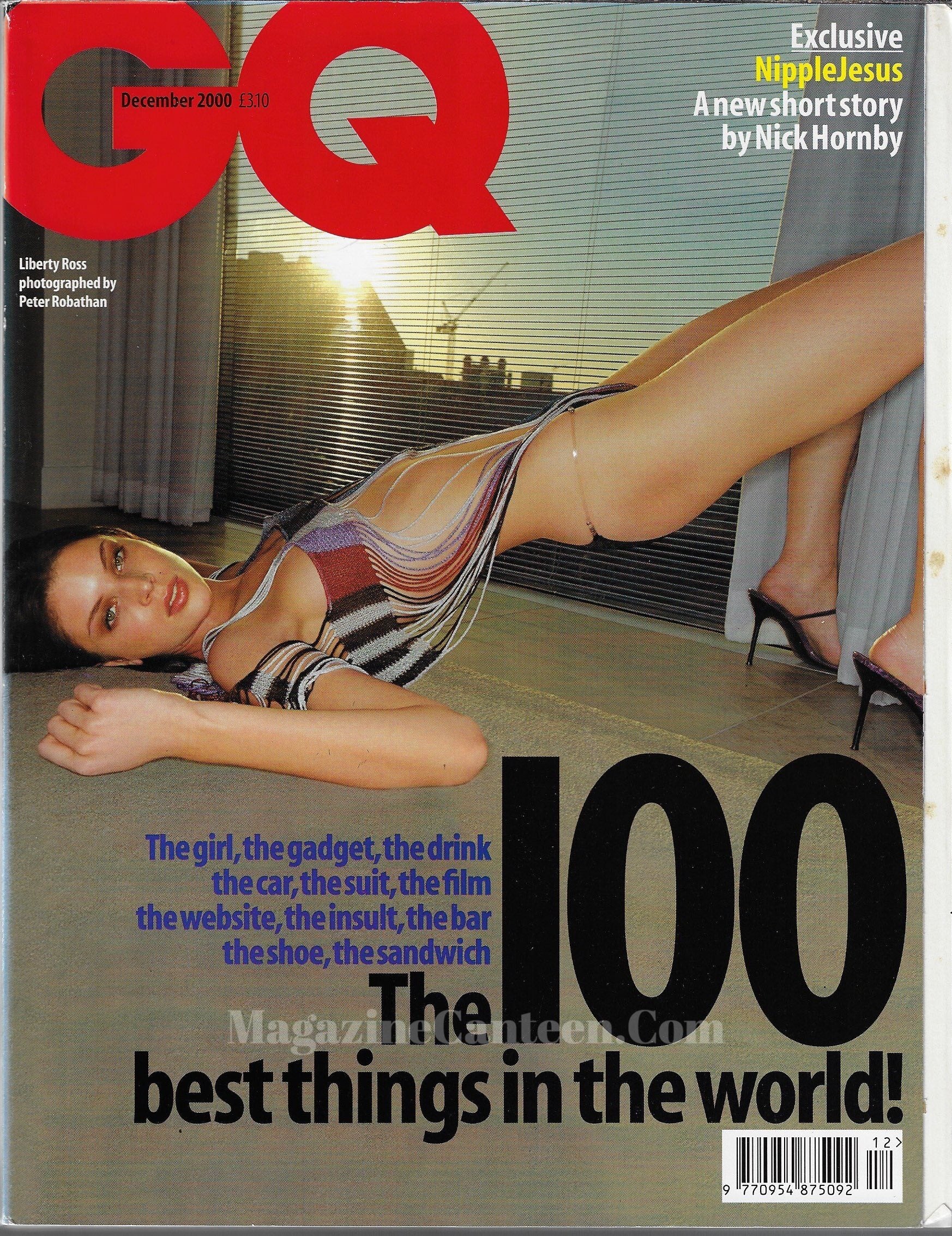 GQ Magazine December 2000 - Liberty Ross