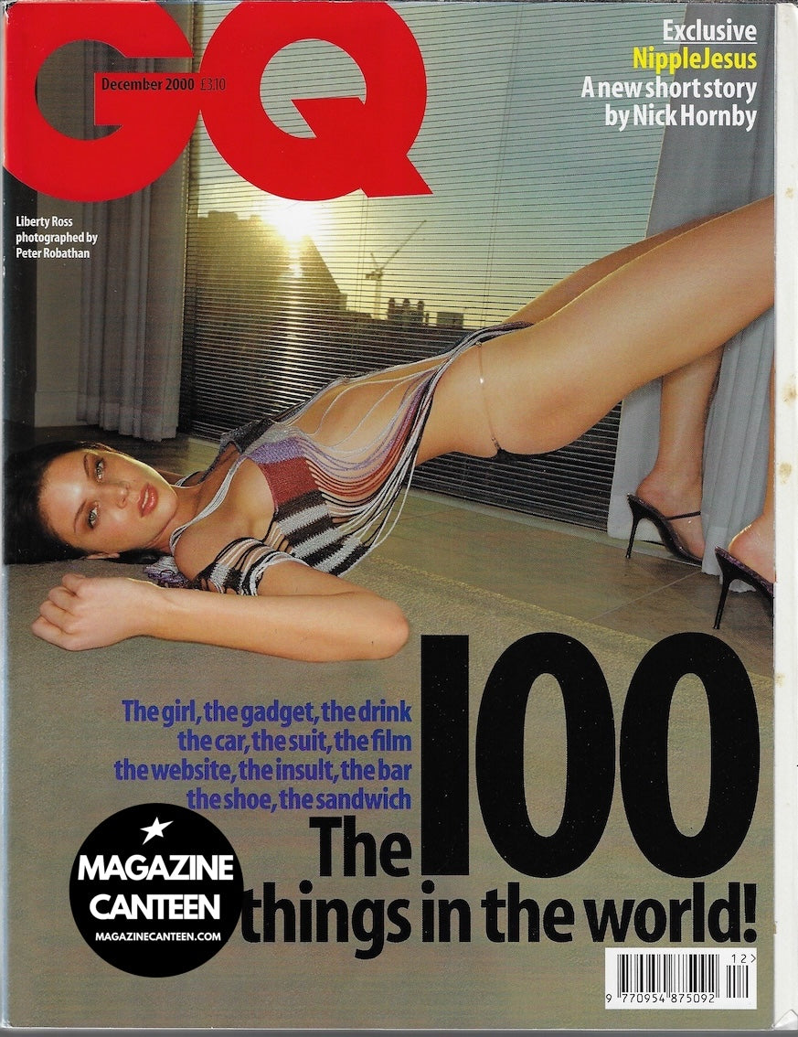 GQ Magazine 2000 - Liberty Ross KATE MOSS Penelope Cruz