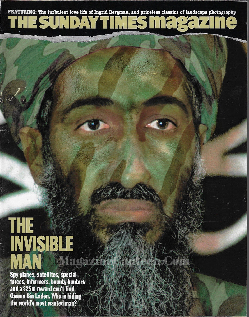 The Sunday Times Magazine - Osama Bin Laden – magazine canteen