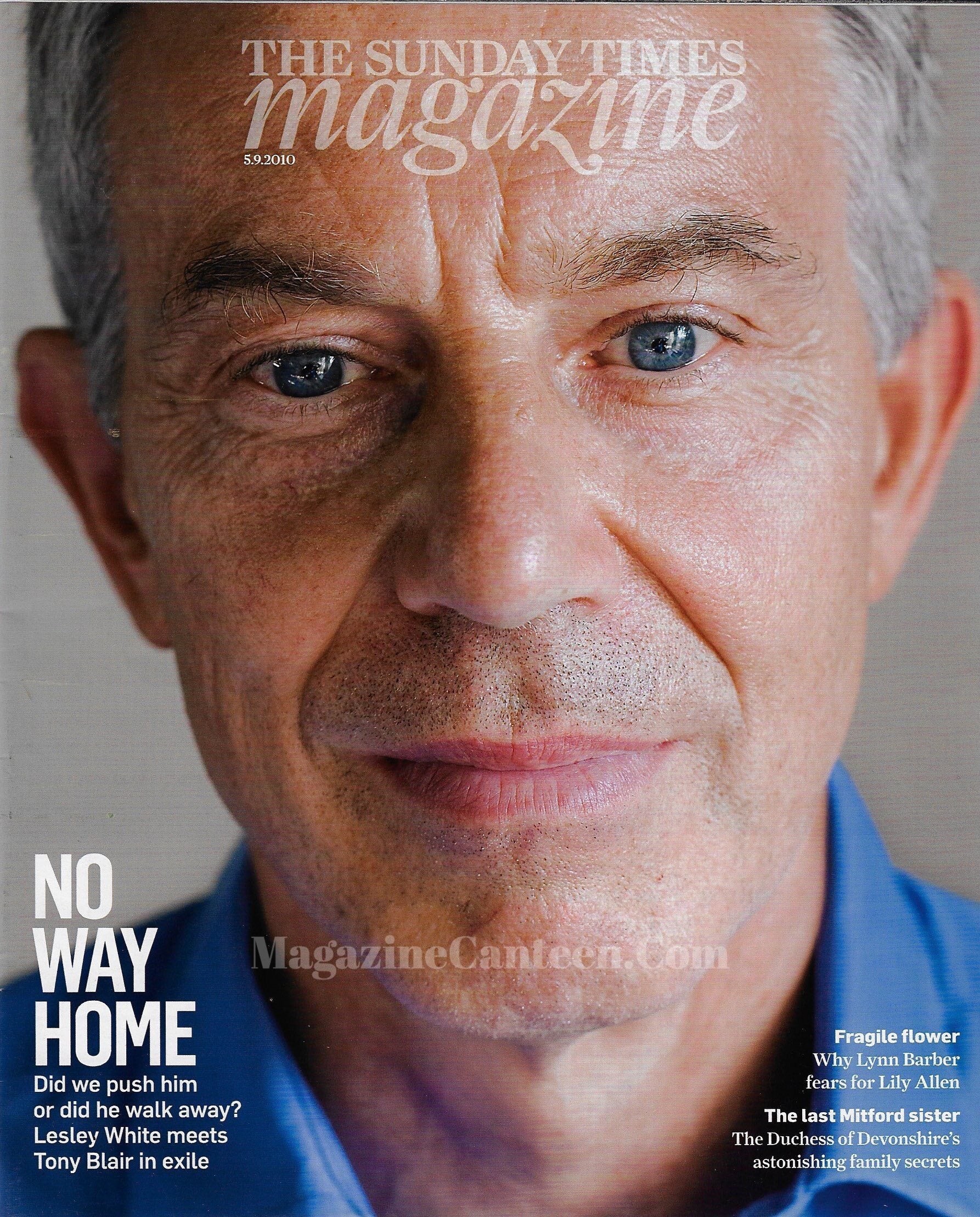 The Sunday Times Magazine - Tony Blair paul weller