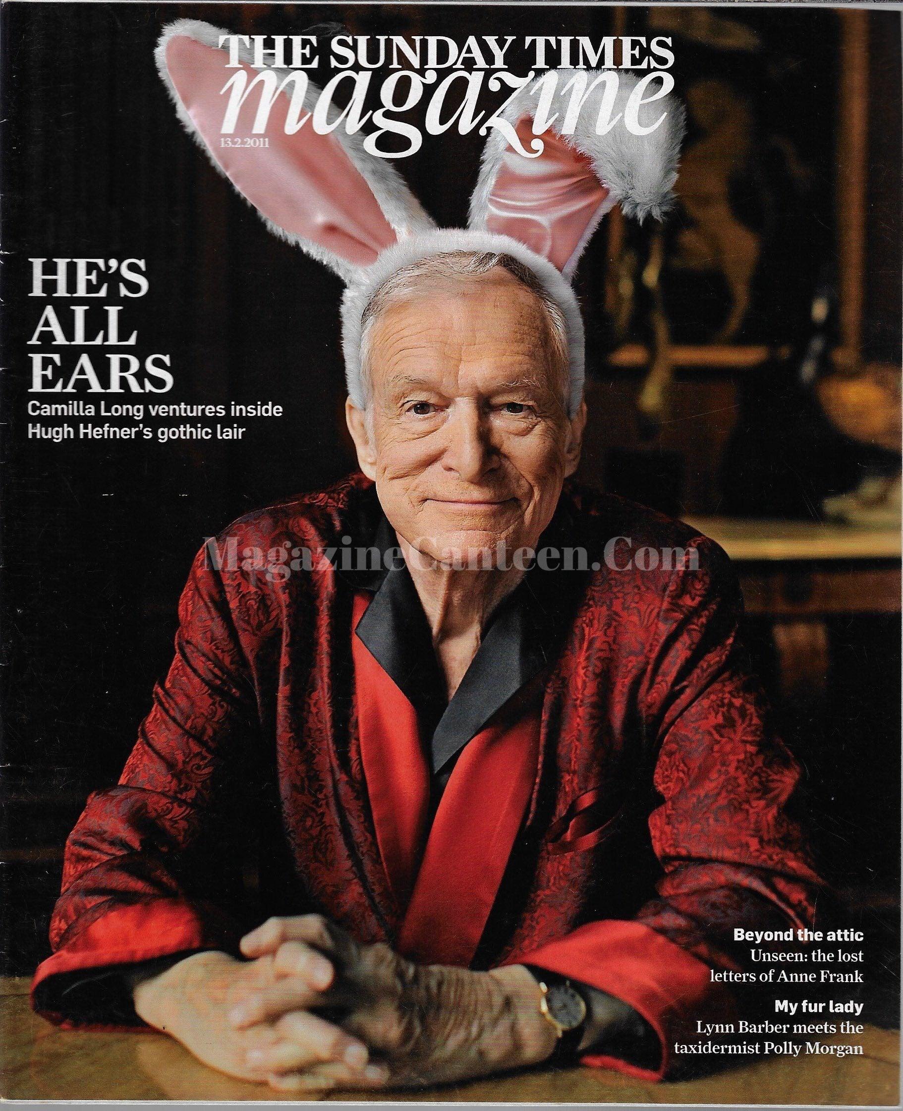 The Sunday Times Magazine - Hugh Hefner playboy