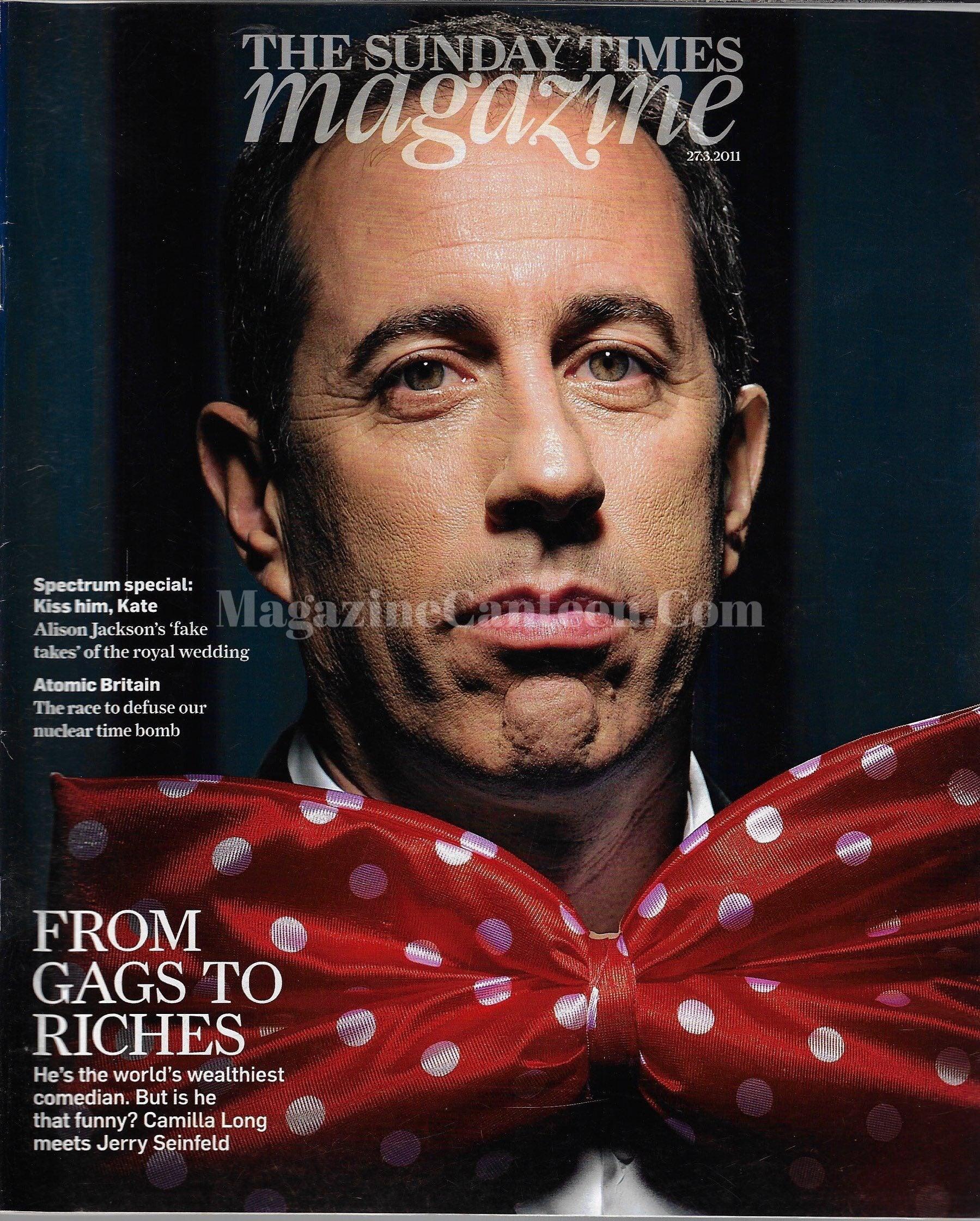 The Sunday Times Magazine Pattie Boyd Magazine Canteen