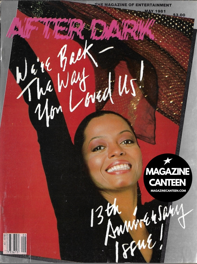 After Dark Magazine - Diana Ross RON RAZ – magazine canteen