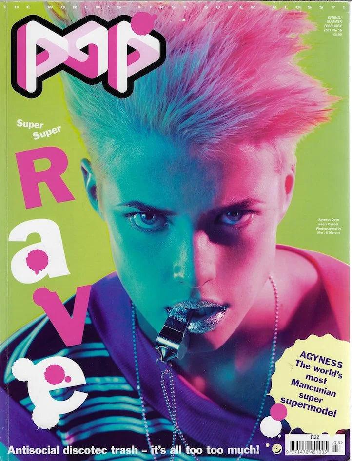 POP Magazine 15 - Agyness Deyn Kaws Sam Riley – magazine canteen