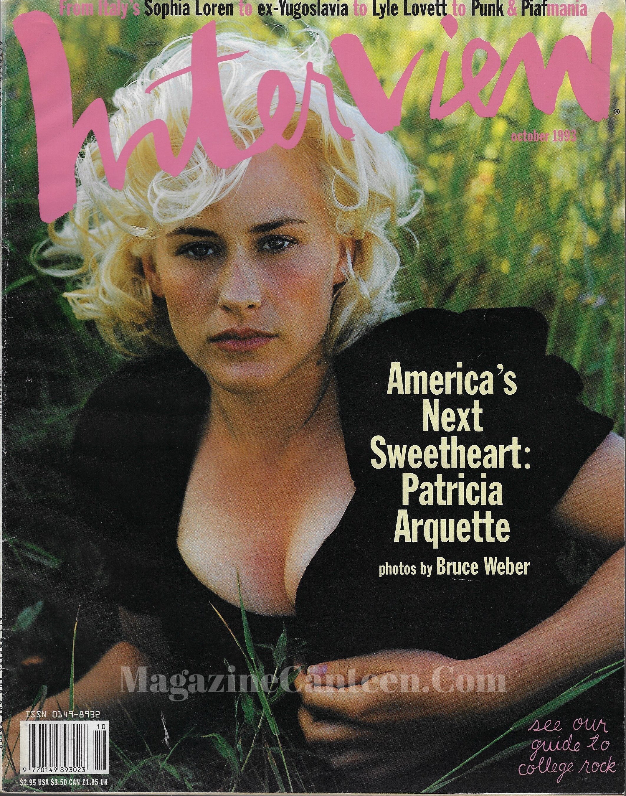 Interview Magazine - Patricia Arquette Bruce Weber