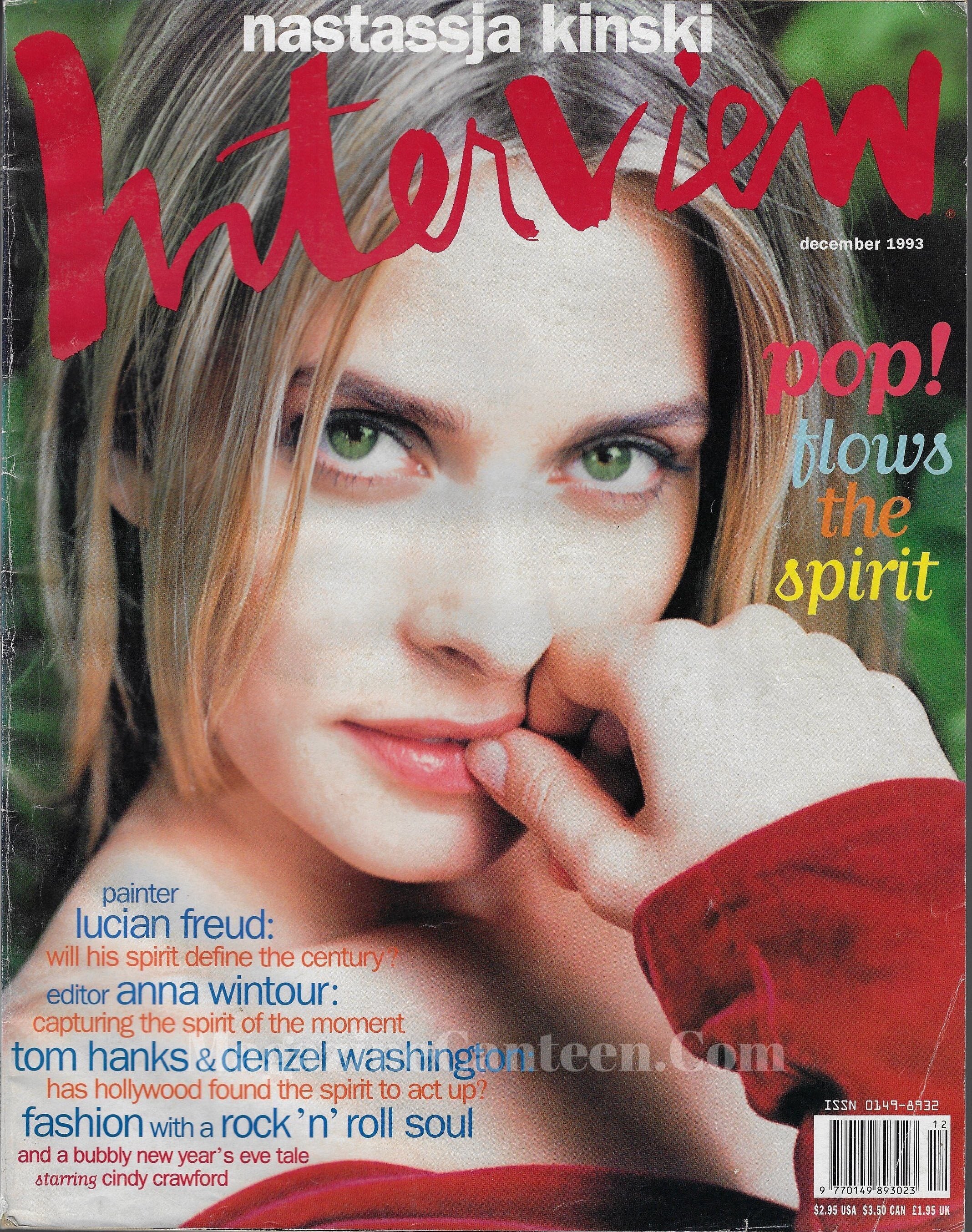 Interview Magazine - Nastassja Kinski – magazine canteen