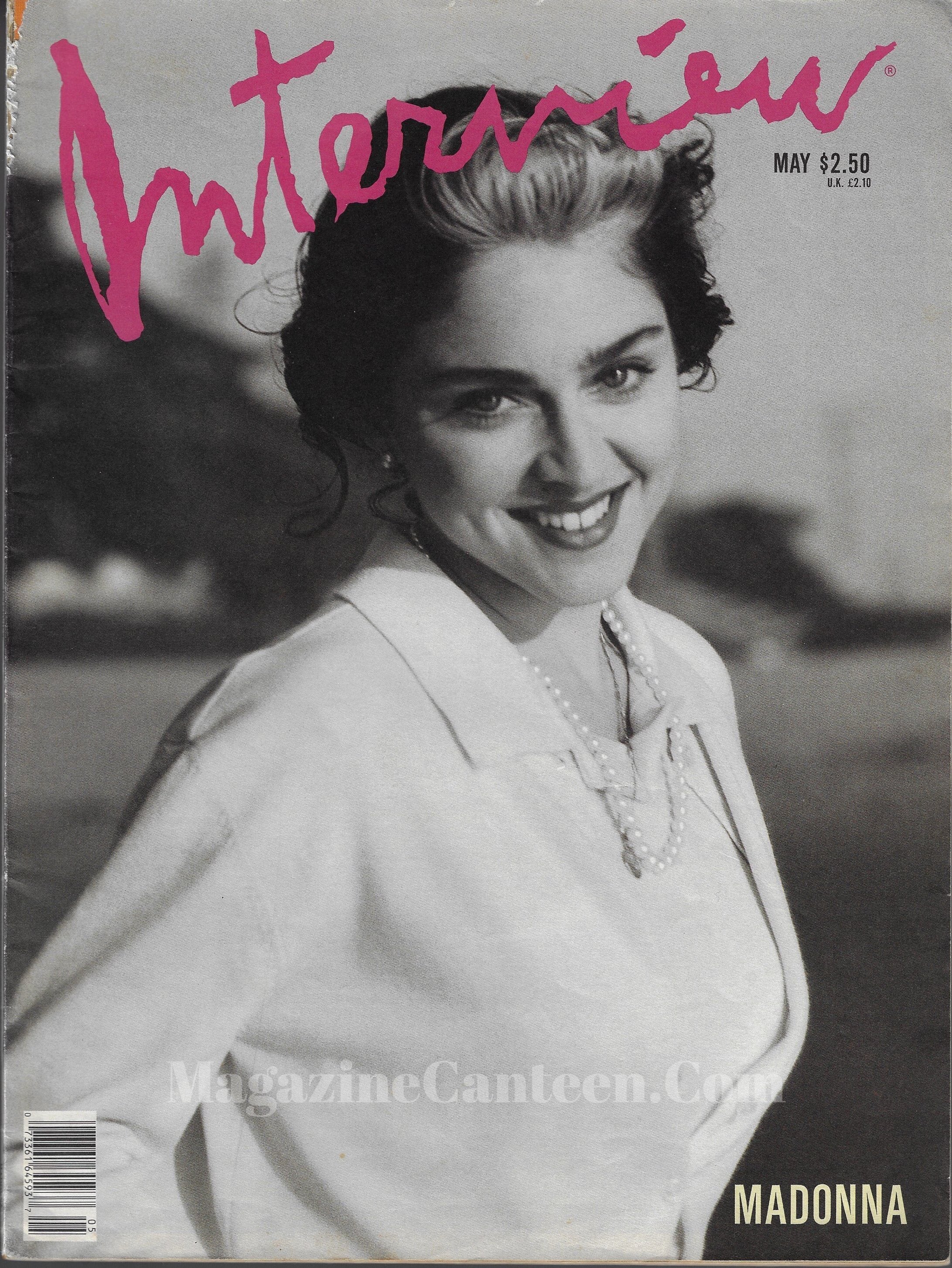 Interview Magazine - Madonna 1989