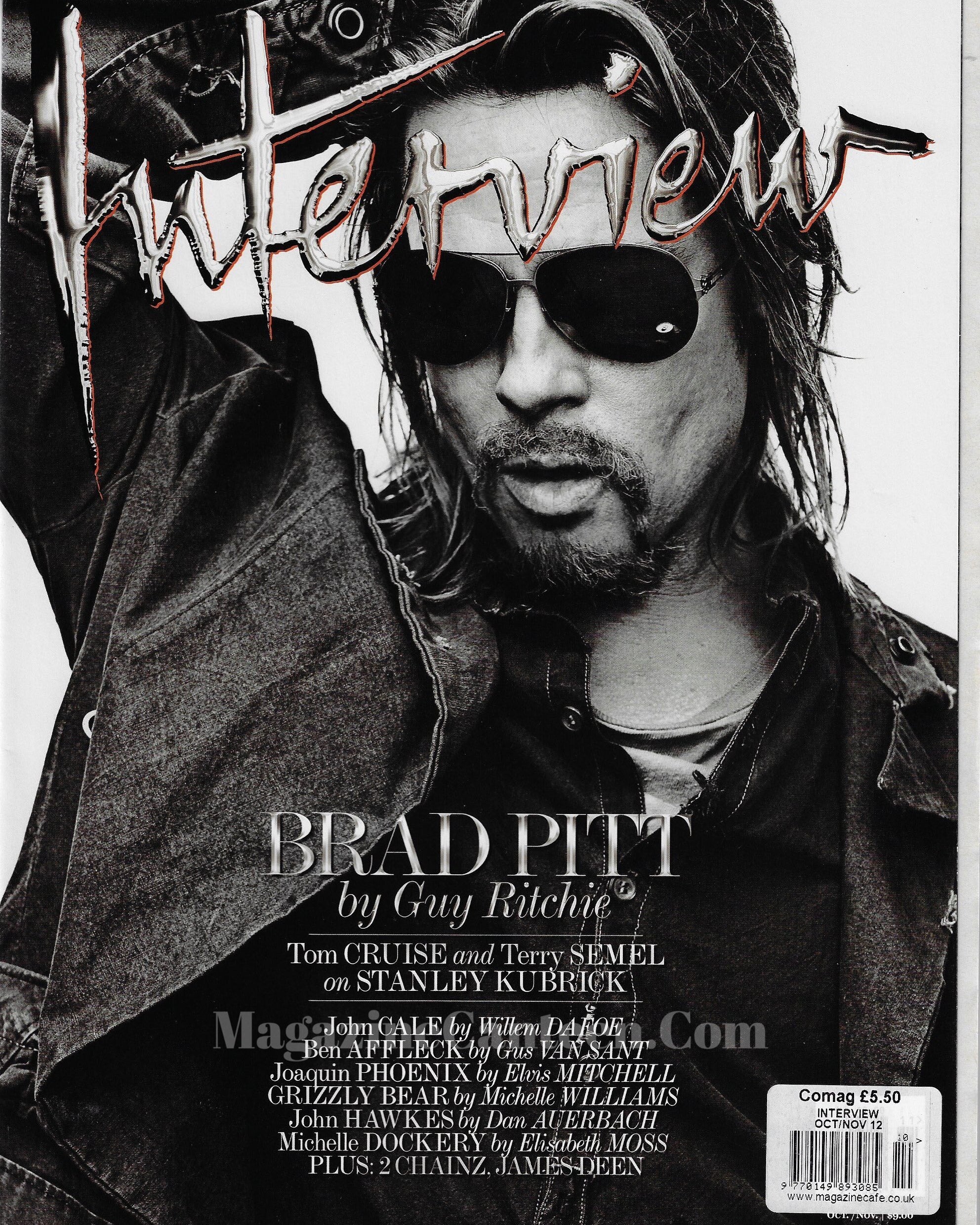 Interview Magazine - Brad Pitt Steven Klein