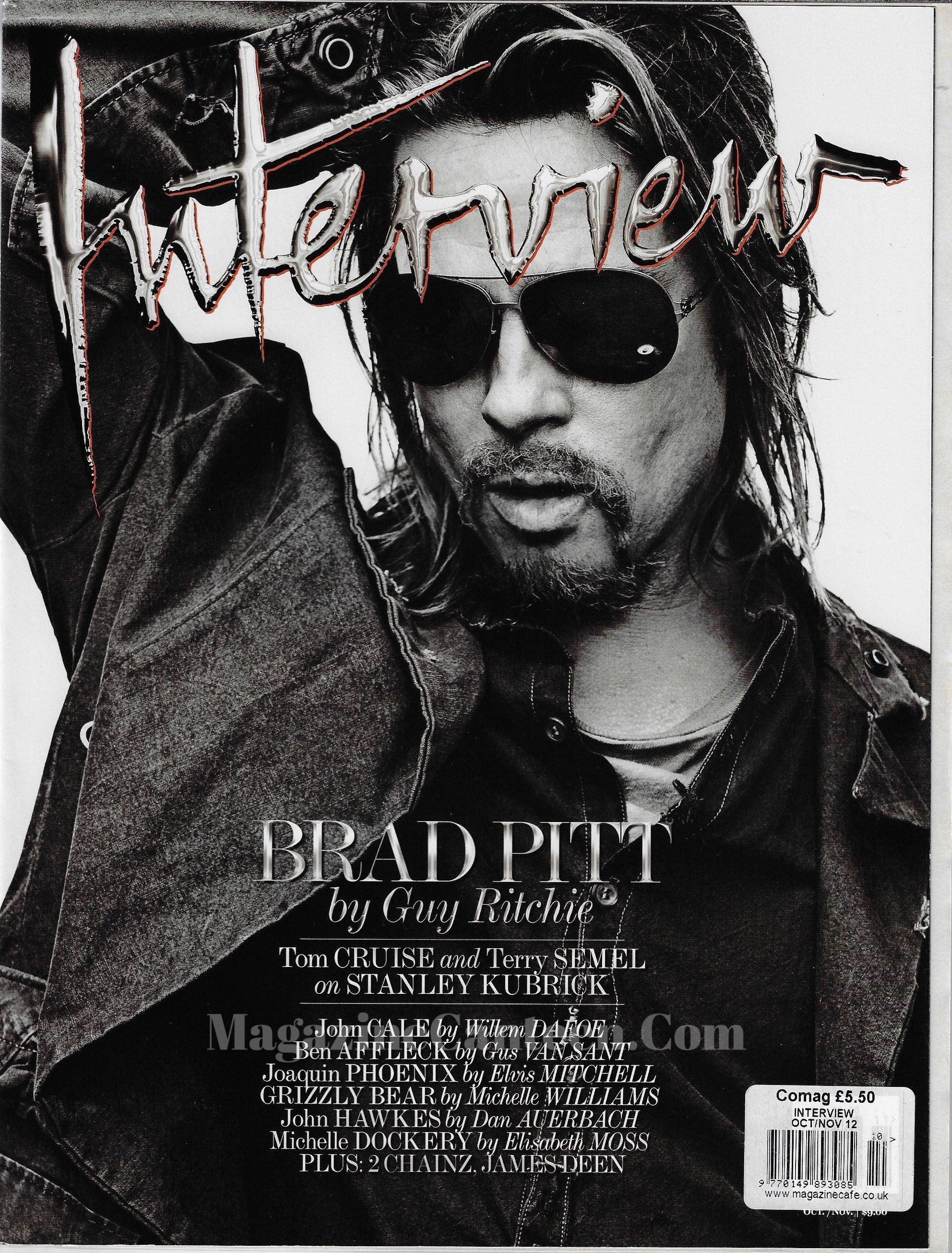 Interview Magazine - Brad Pitt Steven Klein